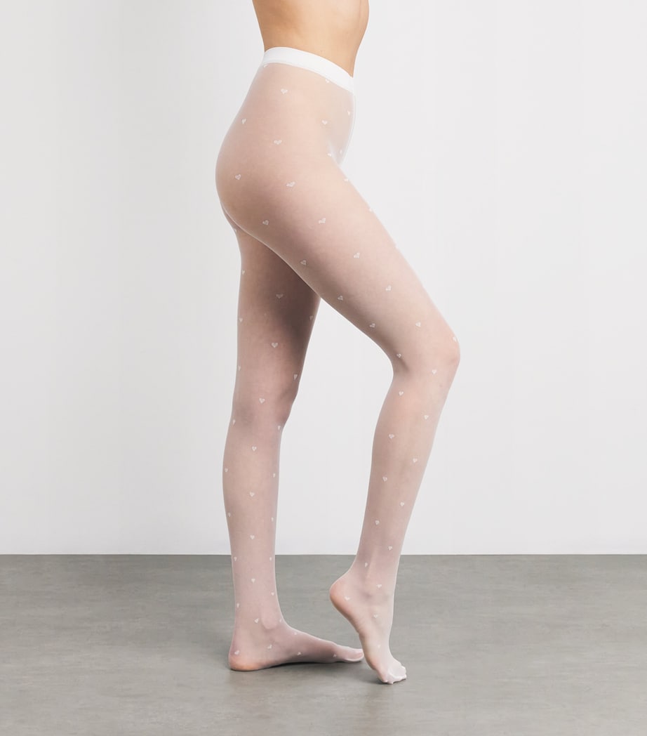 x Kaviar Gauche 20 Heart Tights 2036/PEARL Image 2