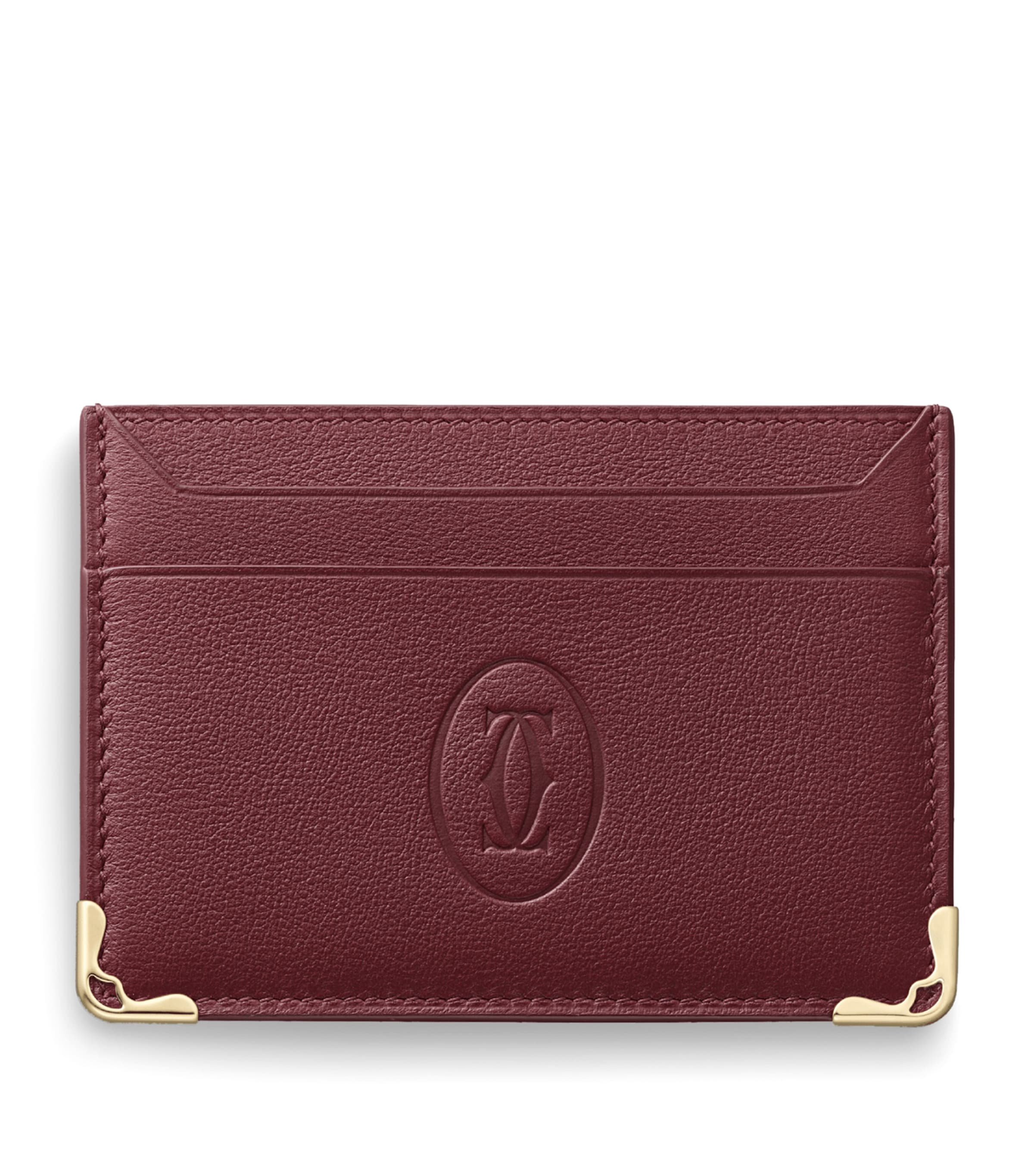 Must de Cartier Double Card Holder BURGUNDY  Image 1