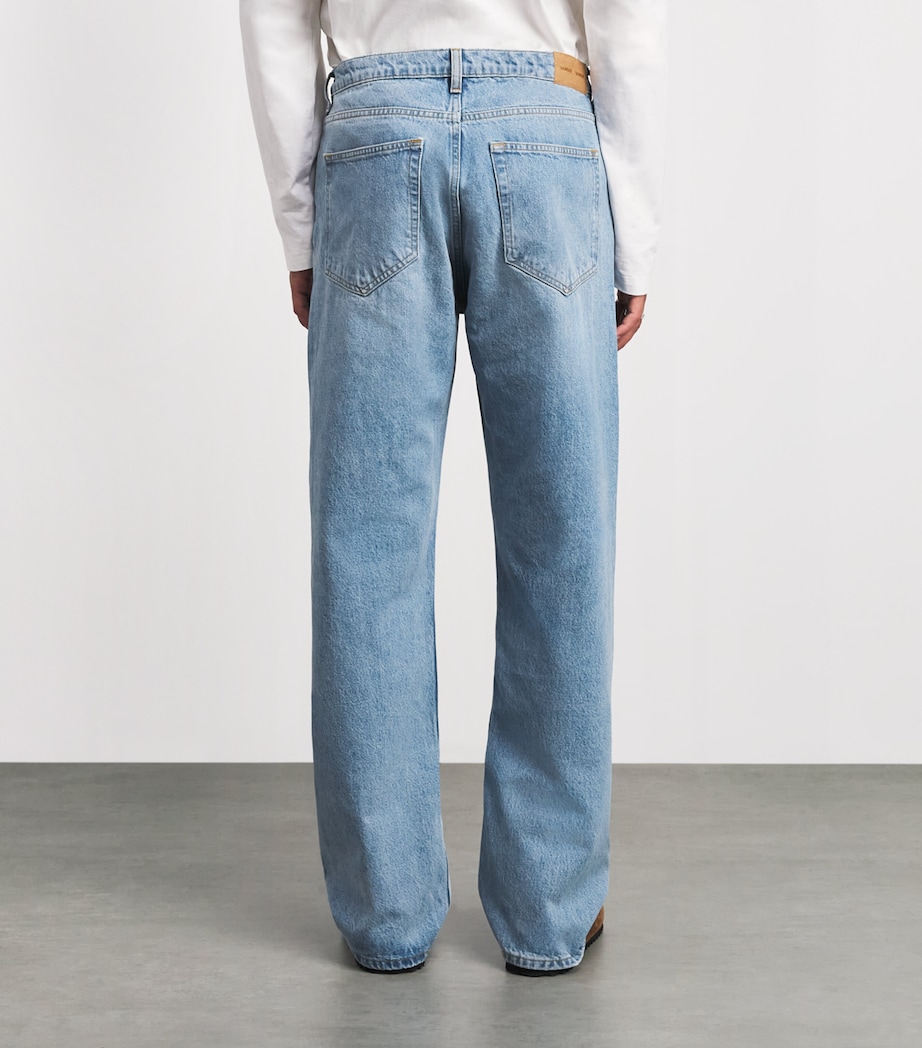 Samsøe Samsøe Mens Eddie Straight Jeans Vintage Legacy Image 5