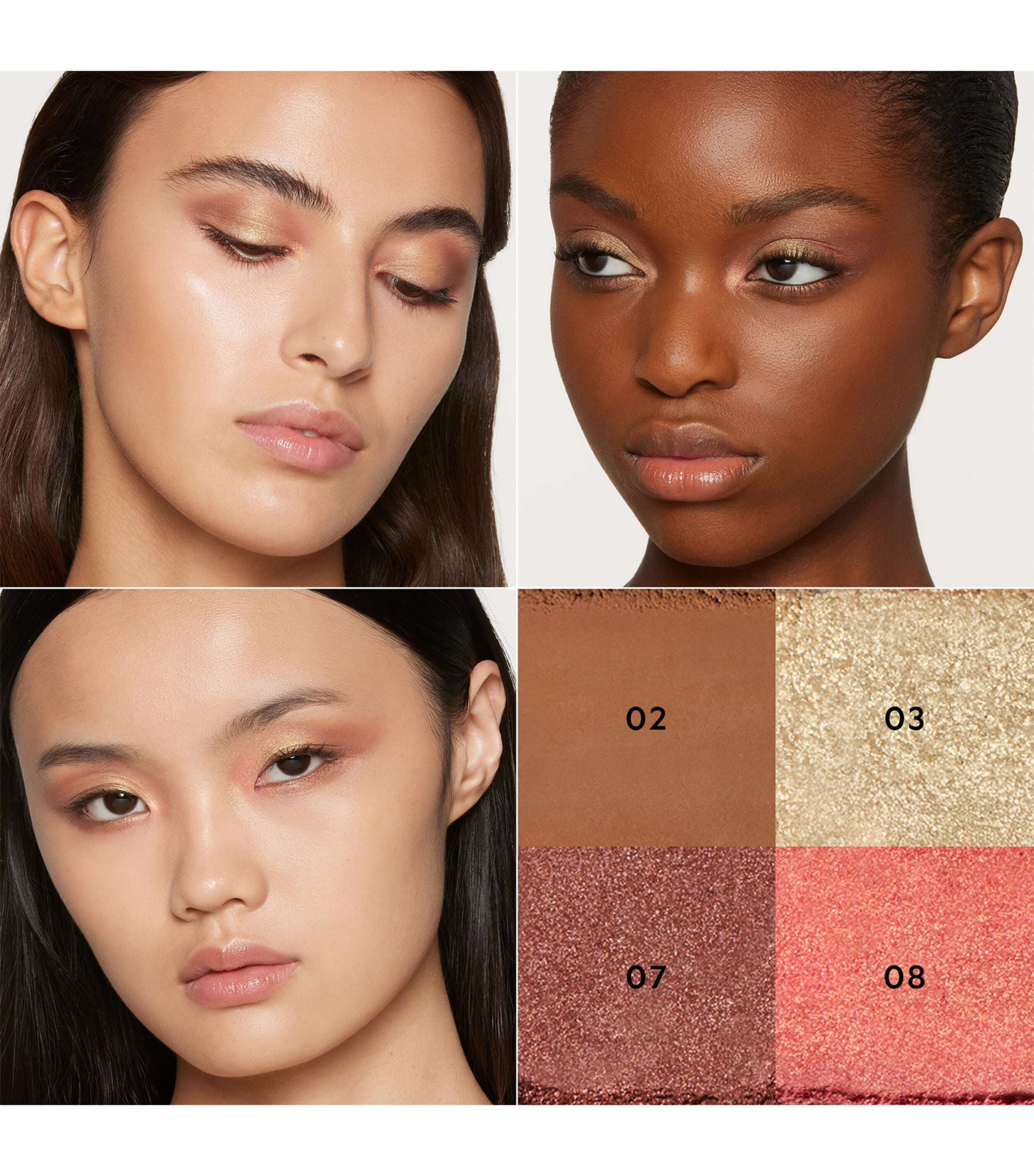 Gucci Flora Eyeshadow Palette Sunset Orchid Image 4
