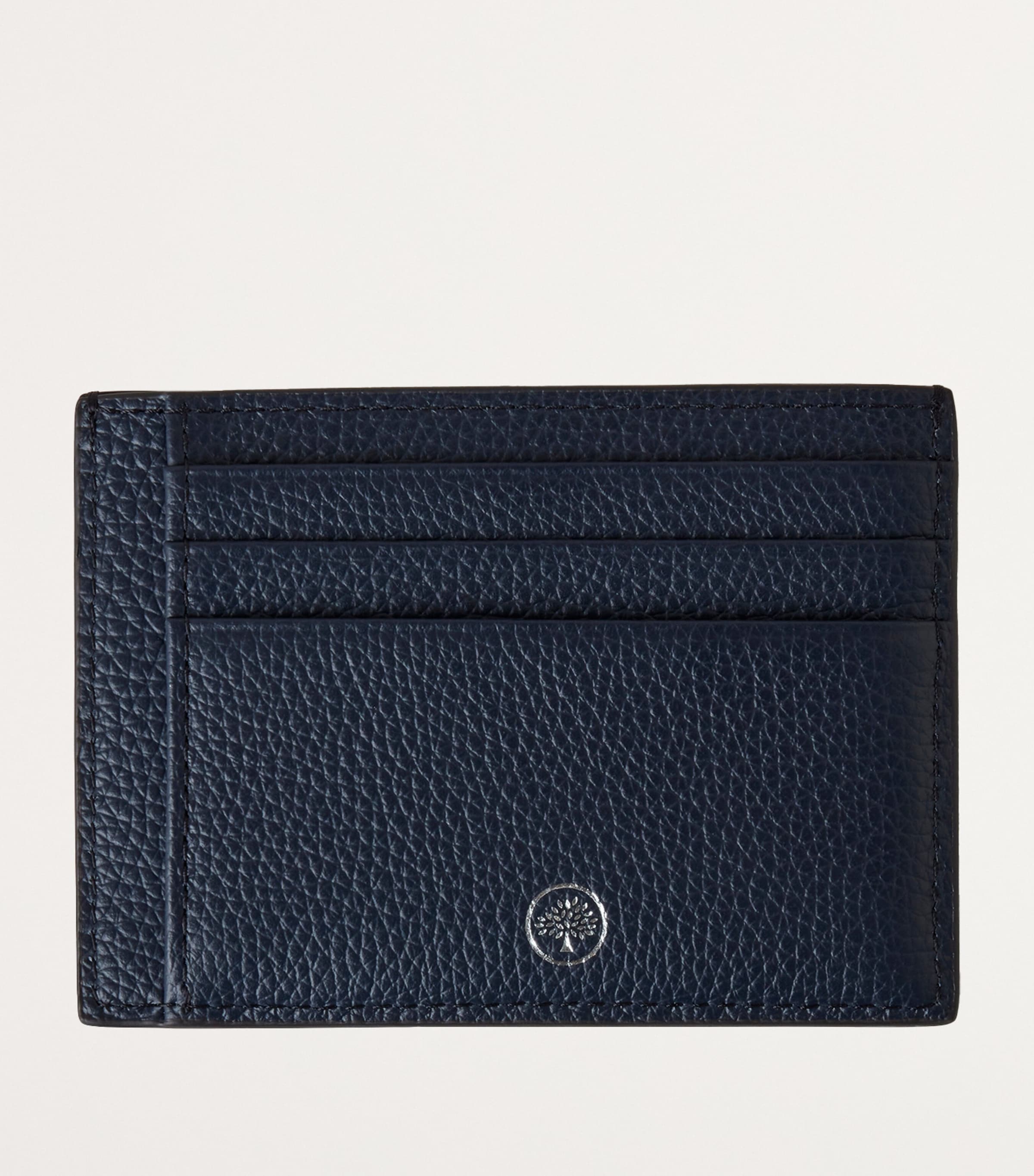 Mulberry Leather Heritage Logo Card Holder Night Sky Image 2