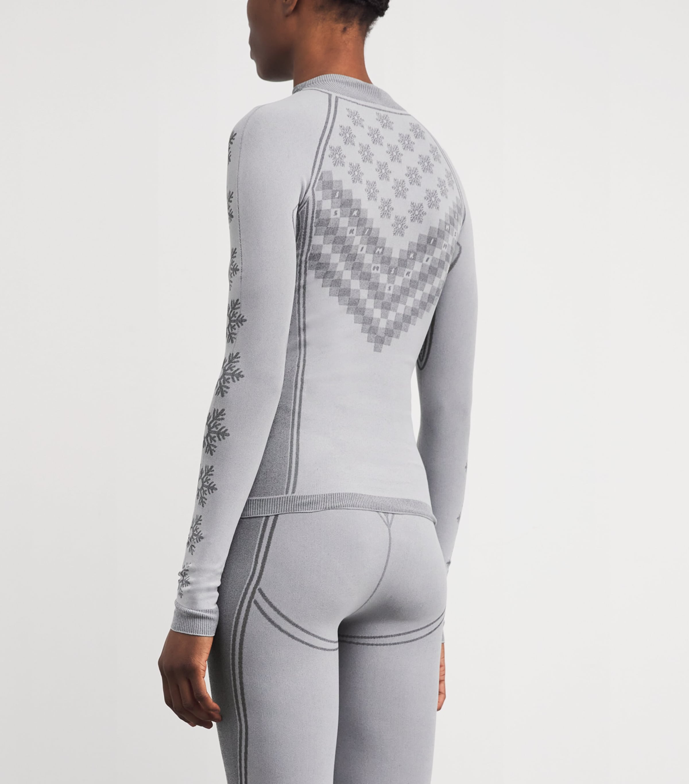 First Layers Half-Zip Top MIRROR WNTR FAIRISLE Image 4