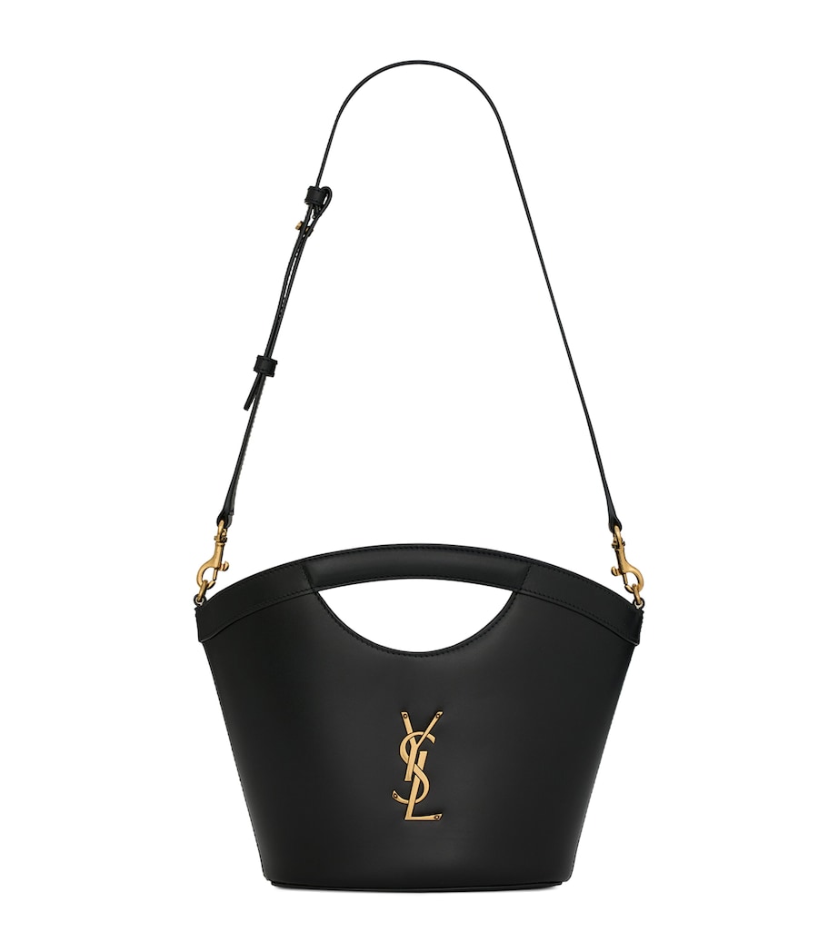 Saint Laurent Mini Leather Tote Bag Image 1