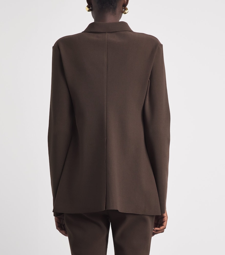 Birrot Womens Lay 2 Fitted Shirt Cocoa Brown Image 5