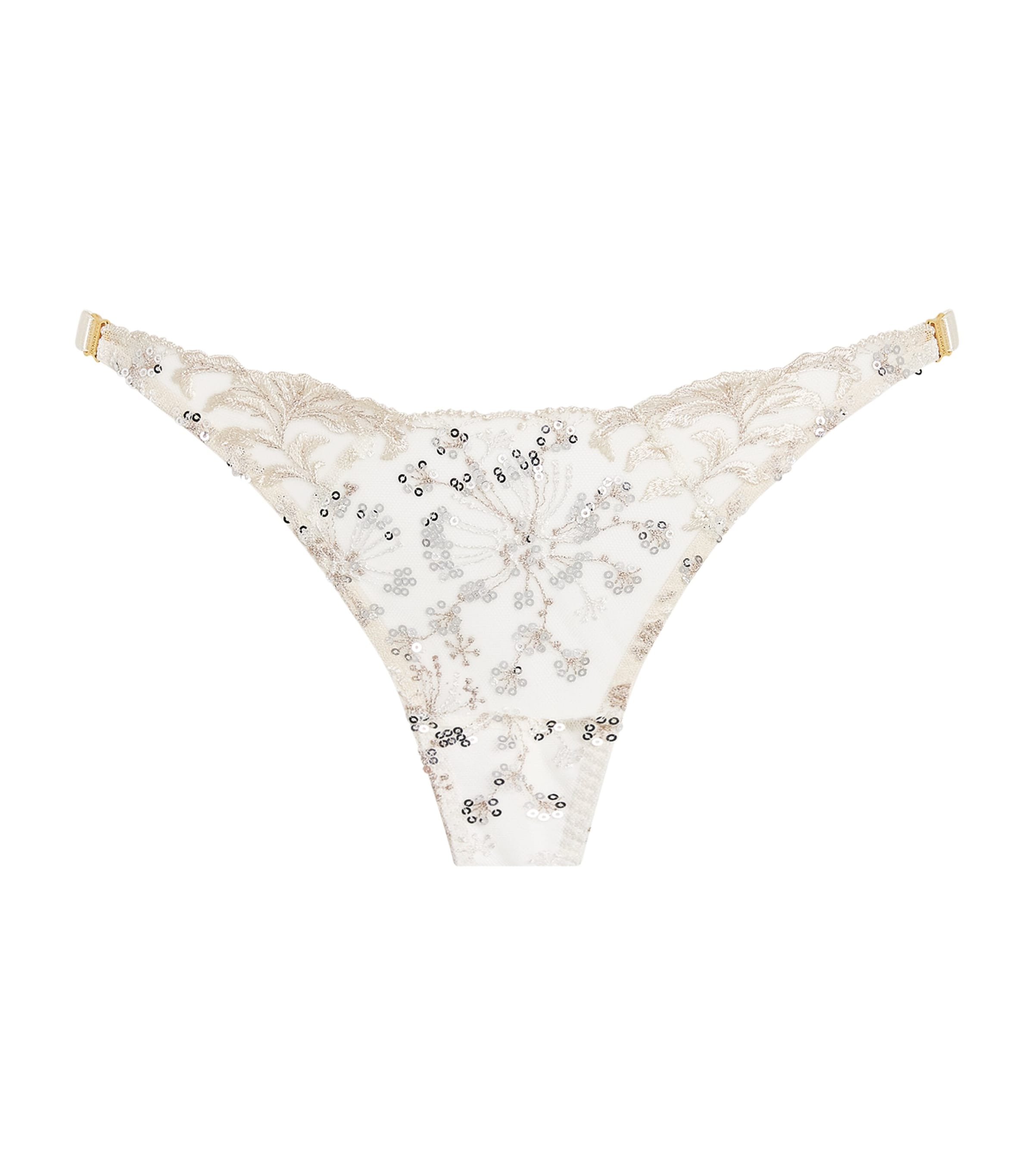Bordelle Theia Strap Thong In Neutral
