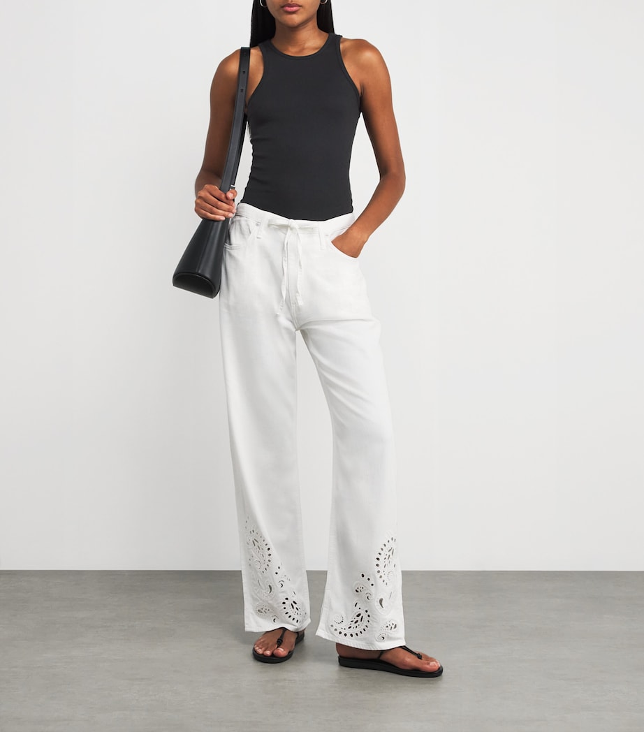 The Essential Rib Tank Top BLACK Image 2
