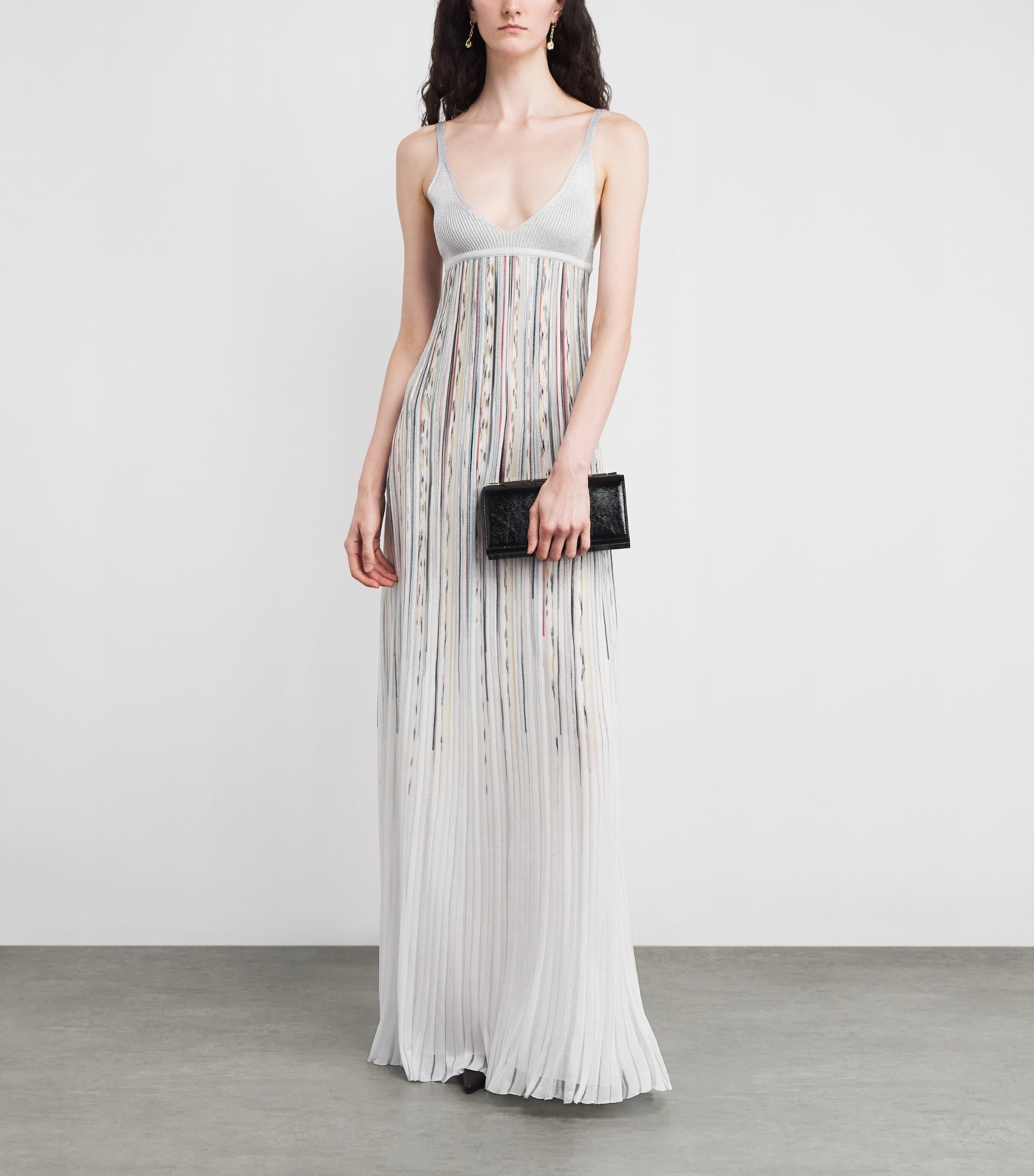 Stripe Maxi Dress SM9ZZ LIGHT TONES Image 2