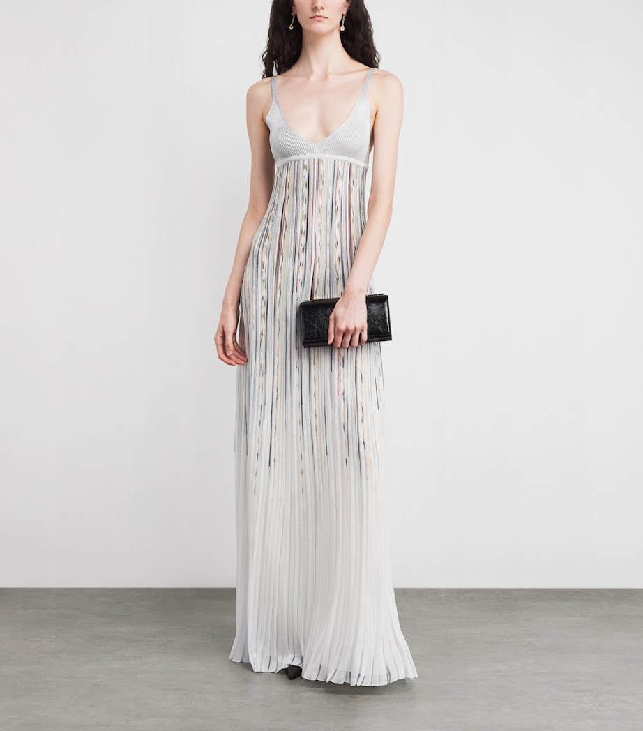 Stripe Maxi Dress SM9ZZ LIGHT TONES Image 2