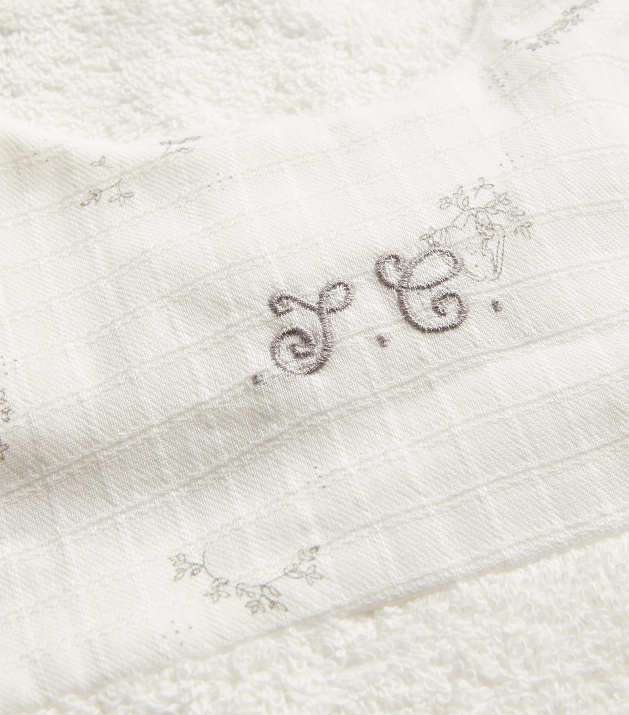 Cotton Petit Augustin Bib 11 - ÉCRU / IVORY Image 2