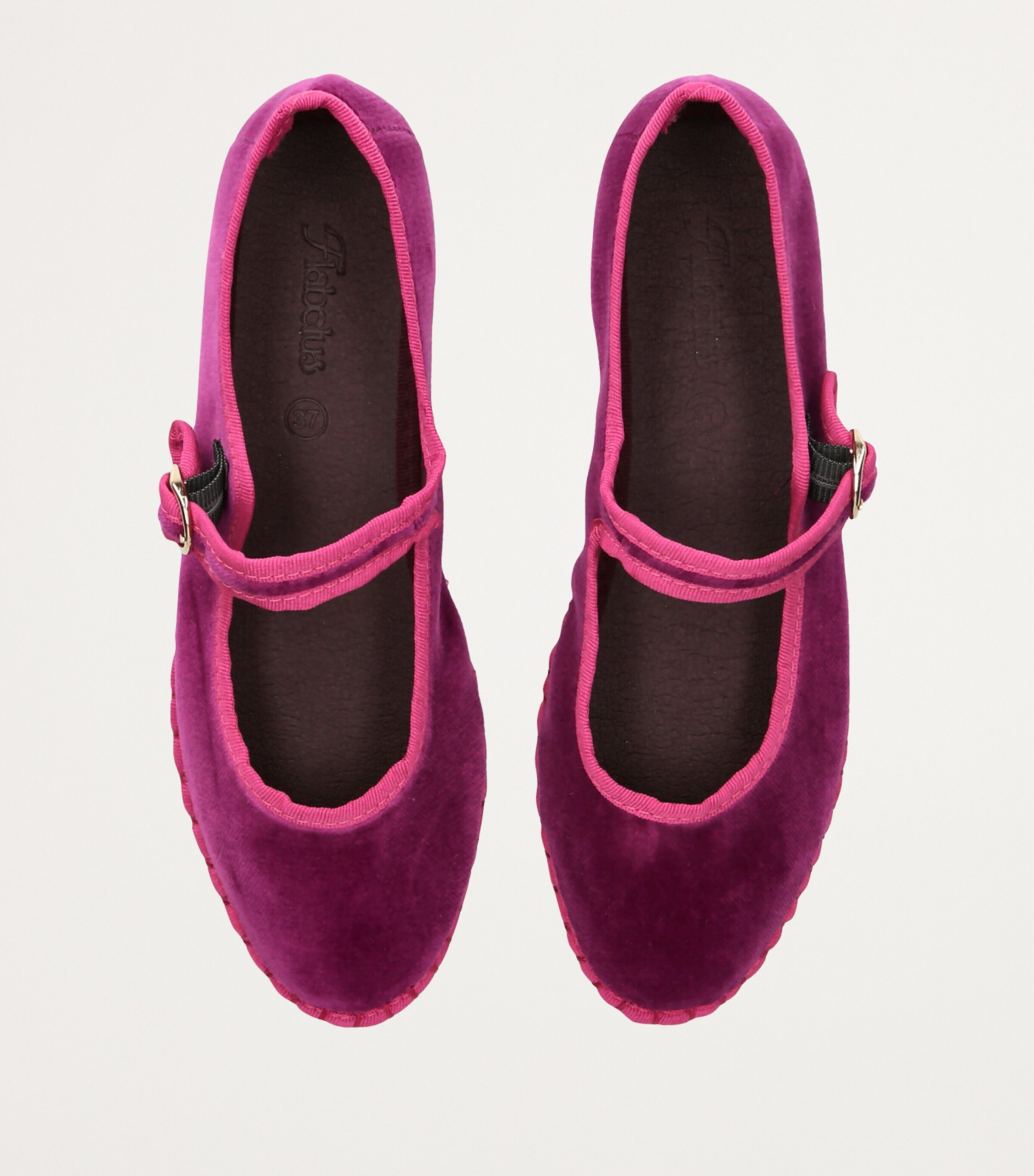 Velvet Nomi Mary Jane Flats FUCHSIA Image 6