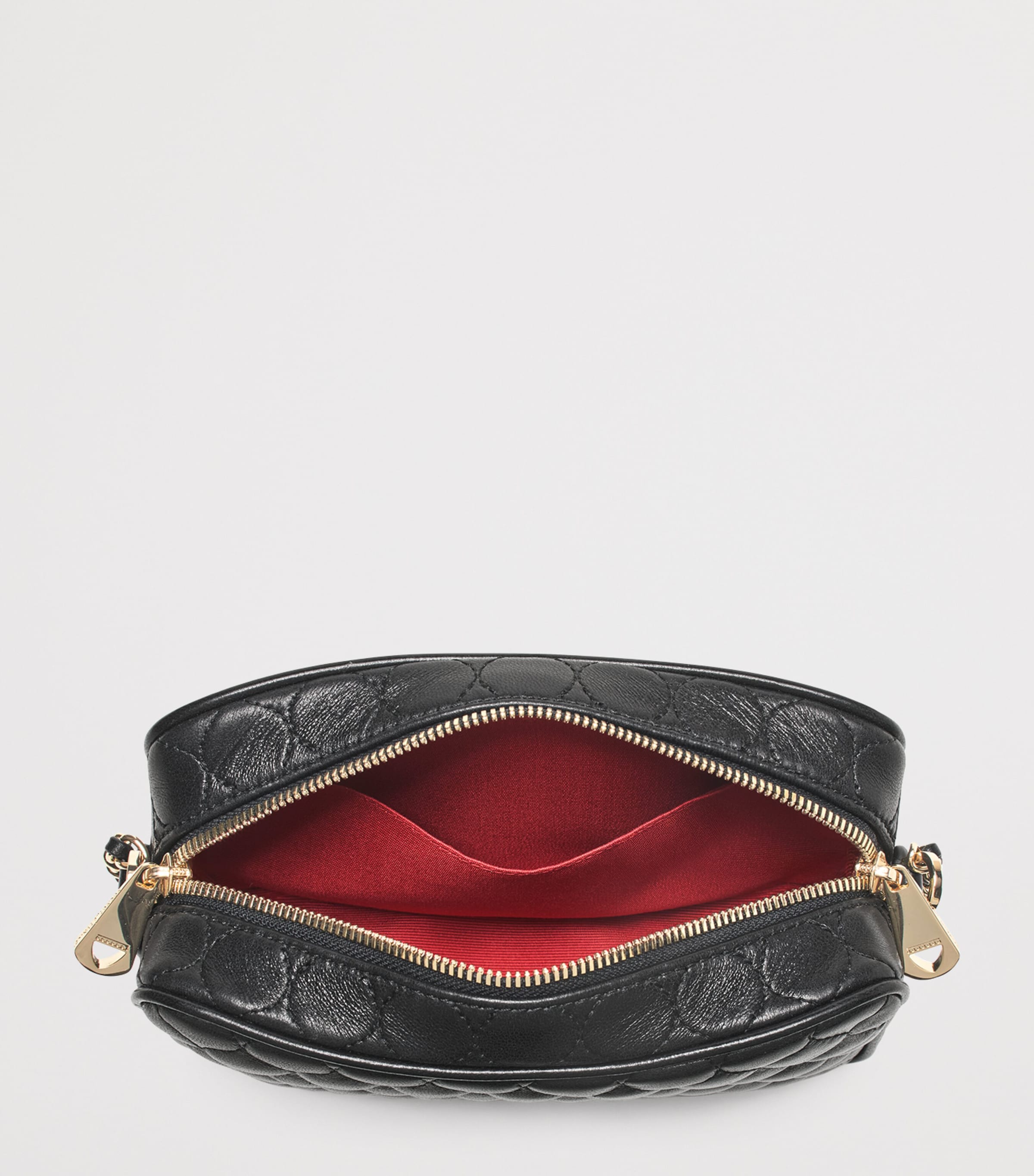 Leather Alice Cross-Body Bag BLACK Image 5
