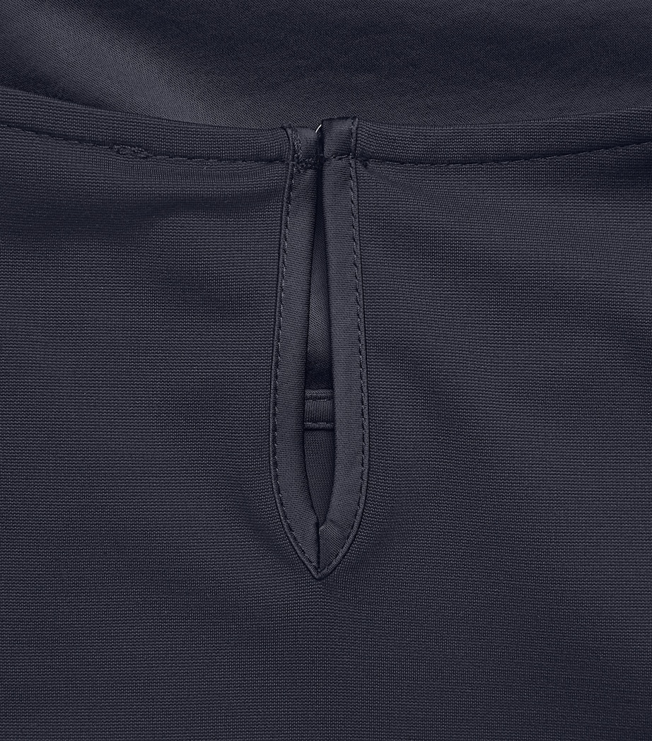 Satin-Front T-Shirt NAVY Image 5