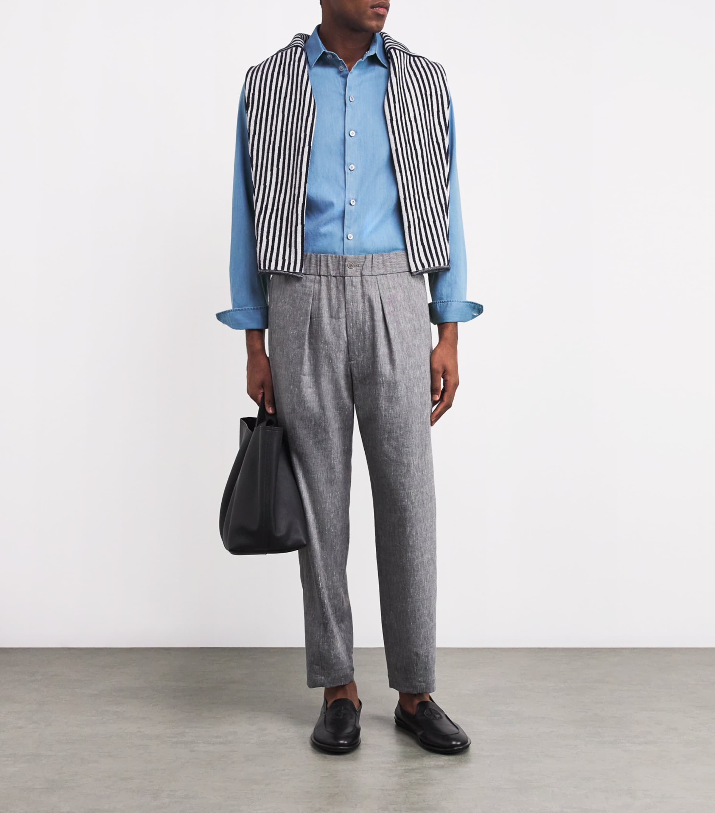 Cotton Long-Sleeve Shirt MB003 Image 2