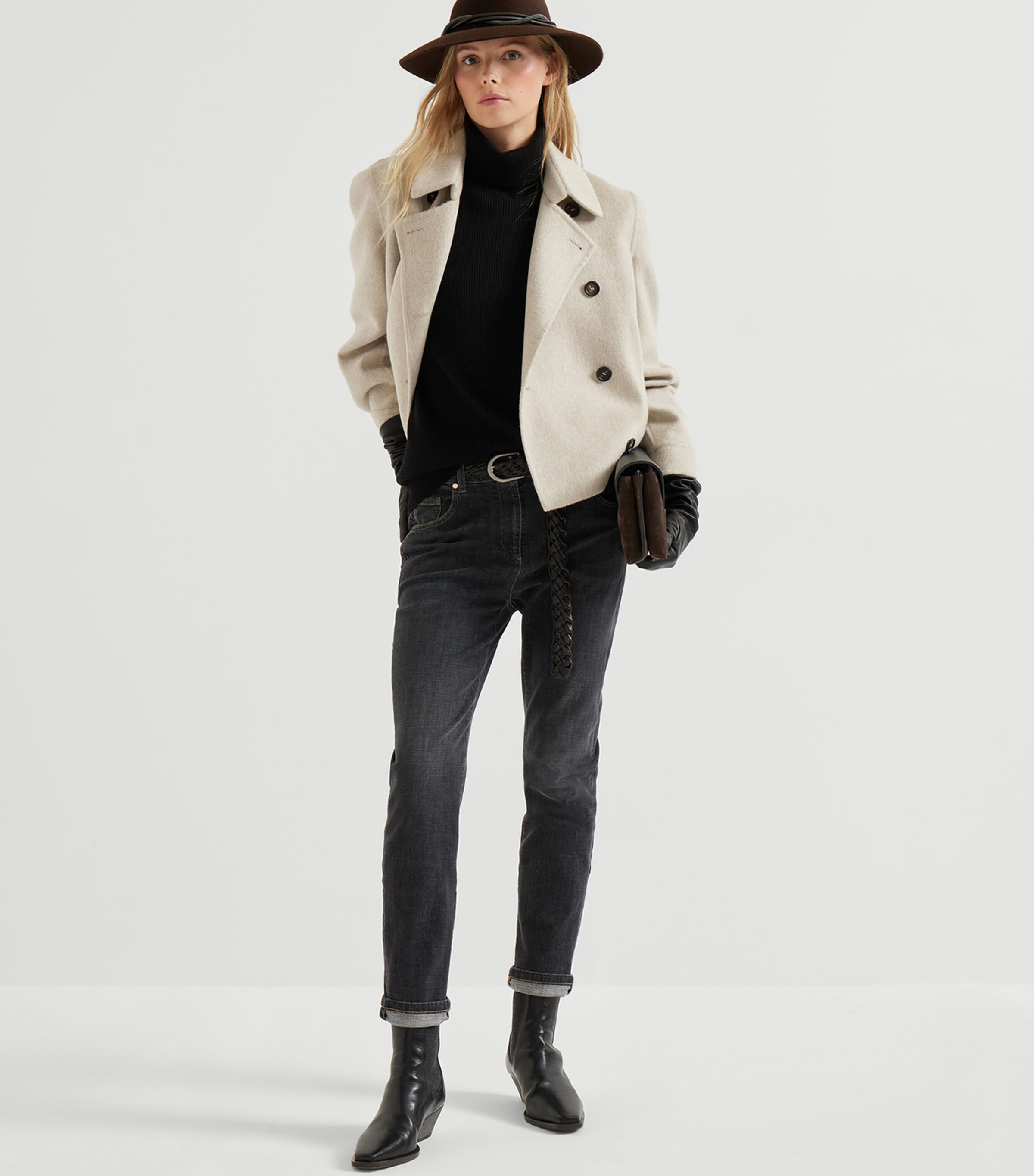 Cashmere Turtleneck Sweater C101 Image 4