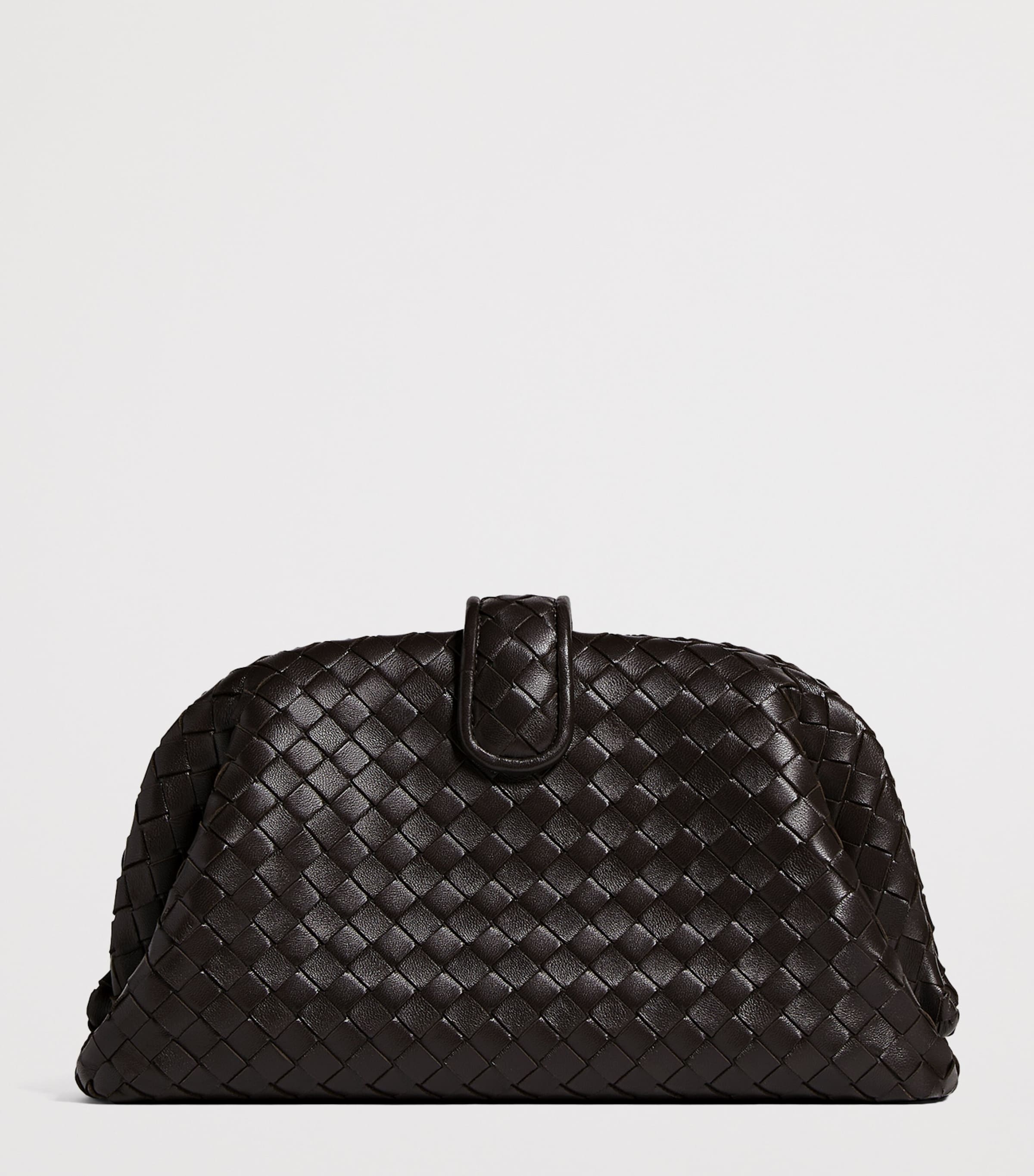 Bottega Veneta Small Leather Lauren 1980 Clutch Bag Image 4