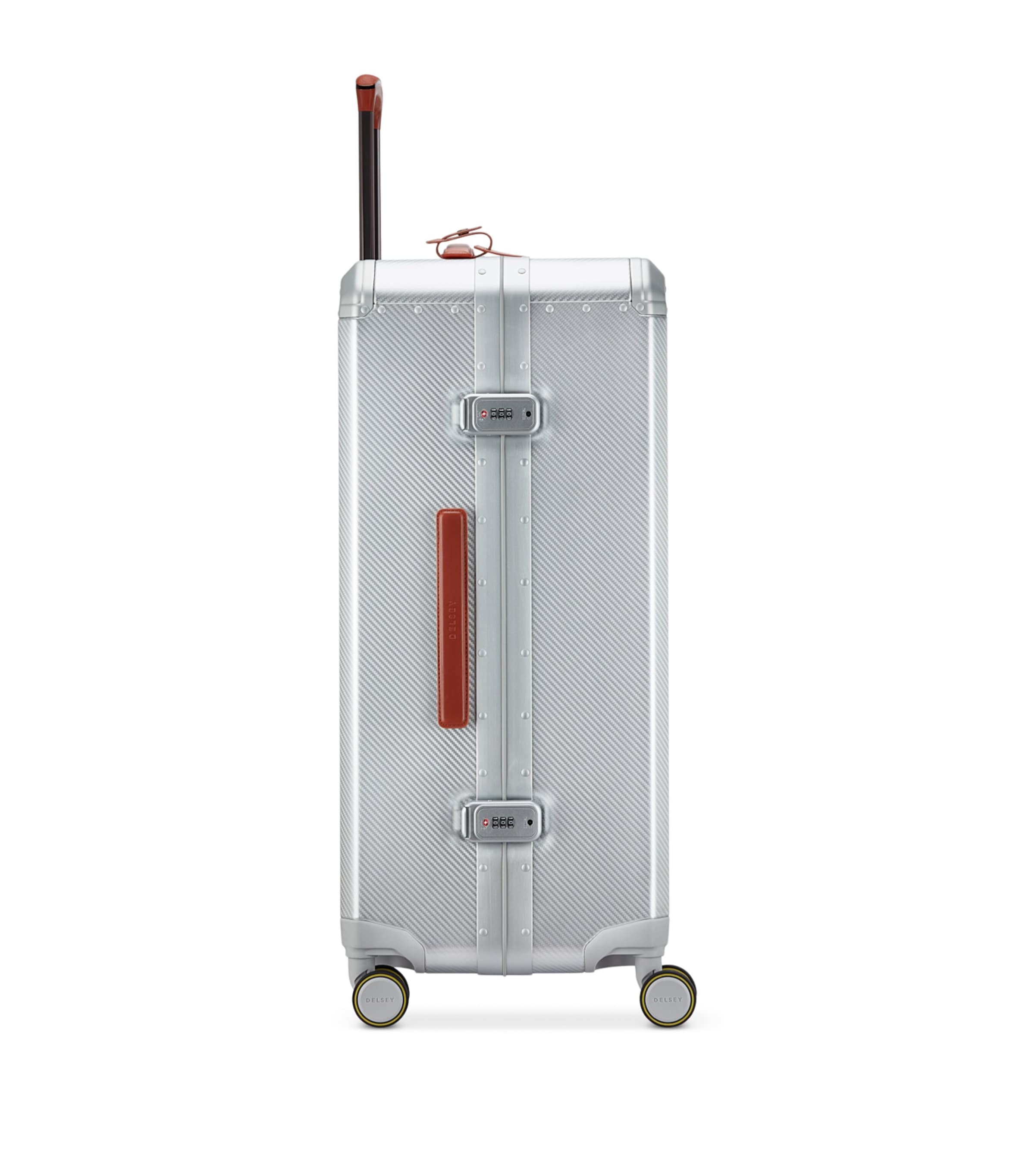 Delsey Hardside Check-In Suitcase (76cm) Silver Image 4