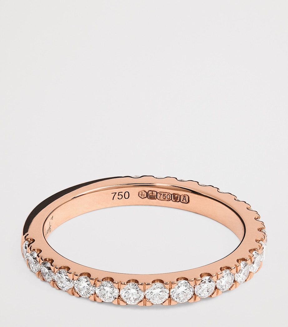 Rose Gold and Diamond Eternity Ring (0.45ct) ROSE GOLD Image 5