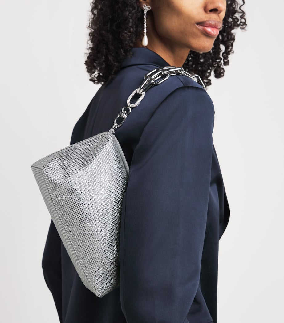 Crystal Bowie Shoulder Bag SRHIN SILVER RHINE Image 2