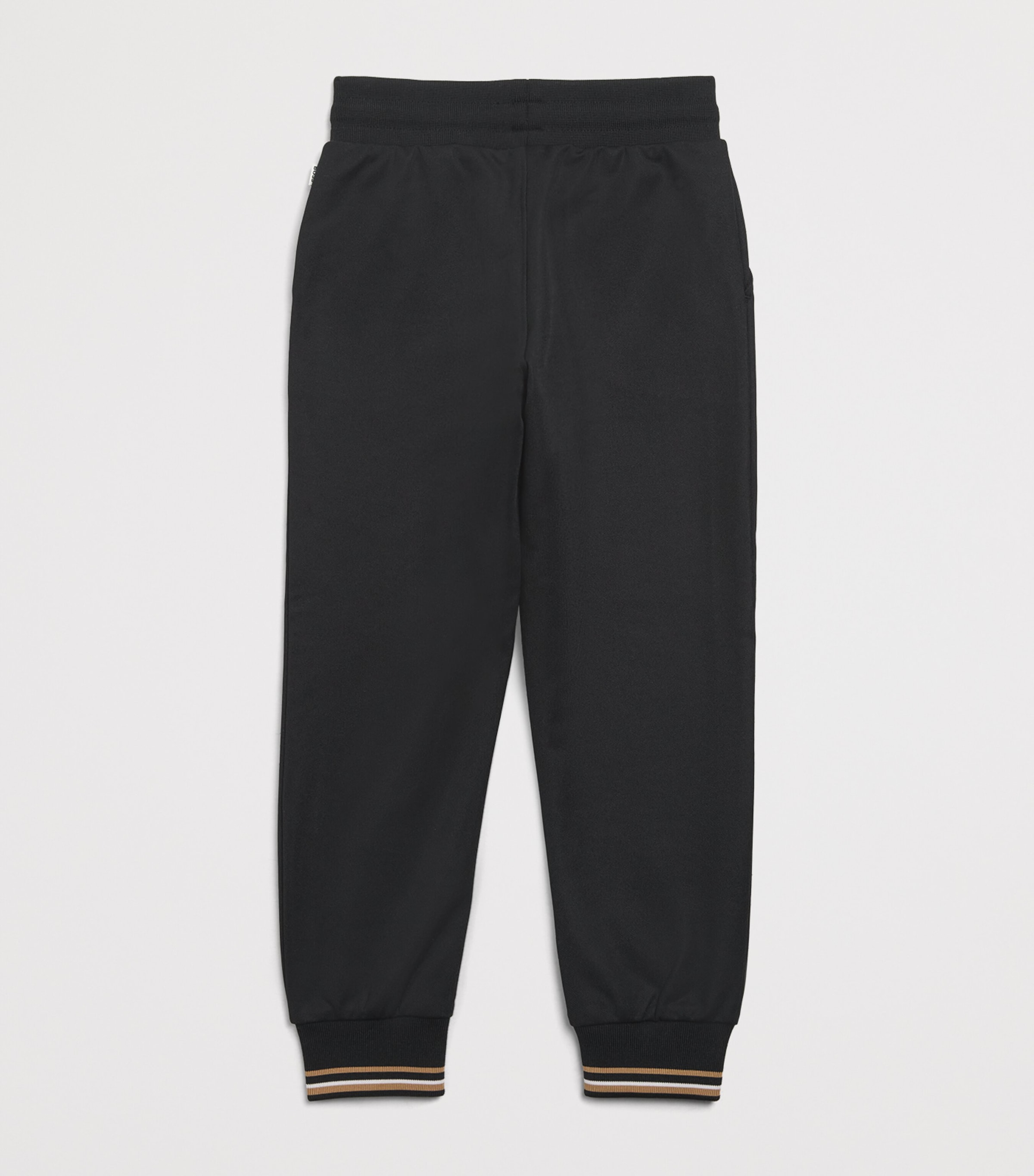 Cotton-Blend Sweatpants (4-16 Years) BLACK Image 2