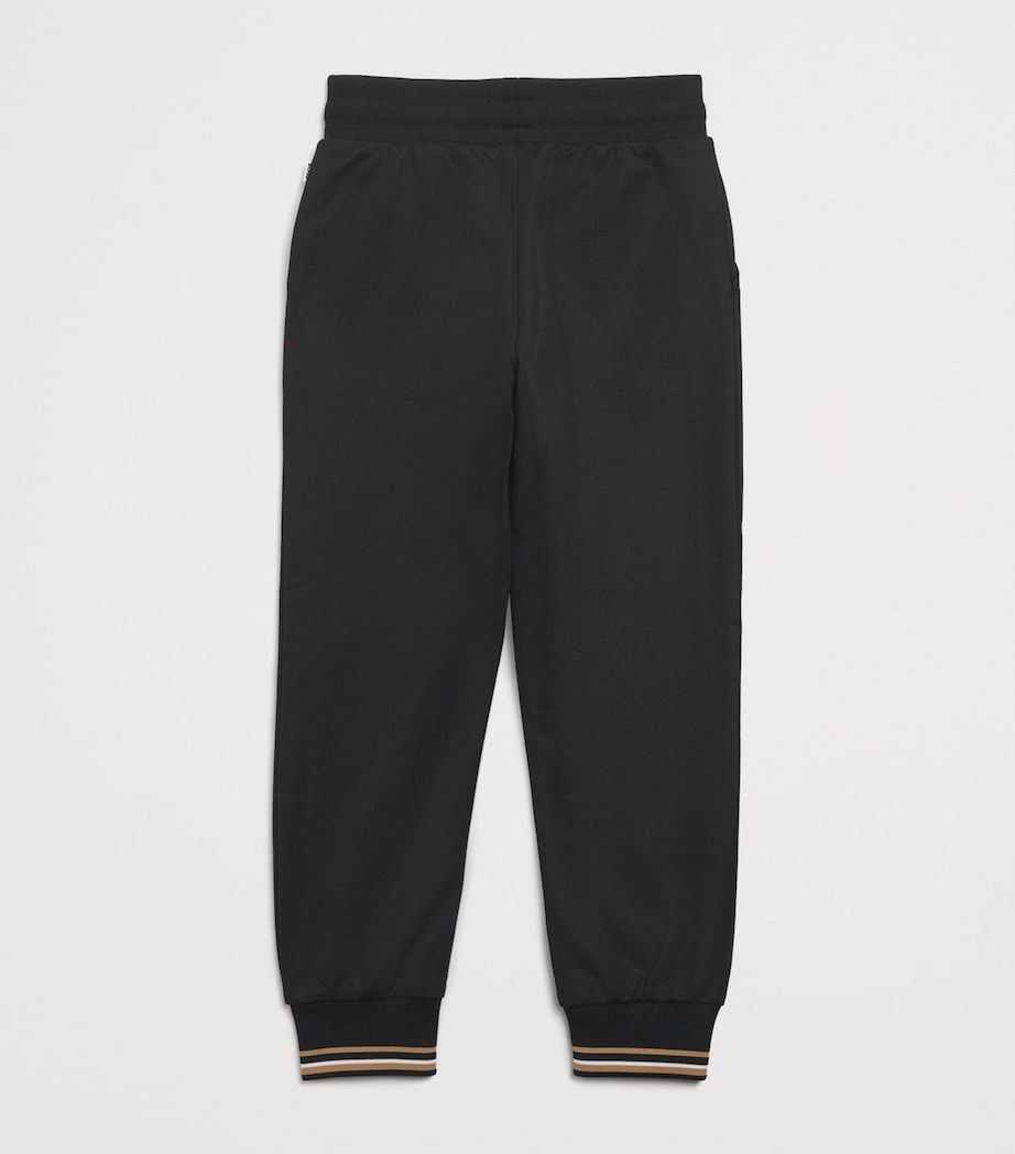 Cotton-Blend Sweatpants (4-16 Years) BLACK Image 2
