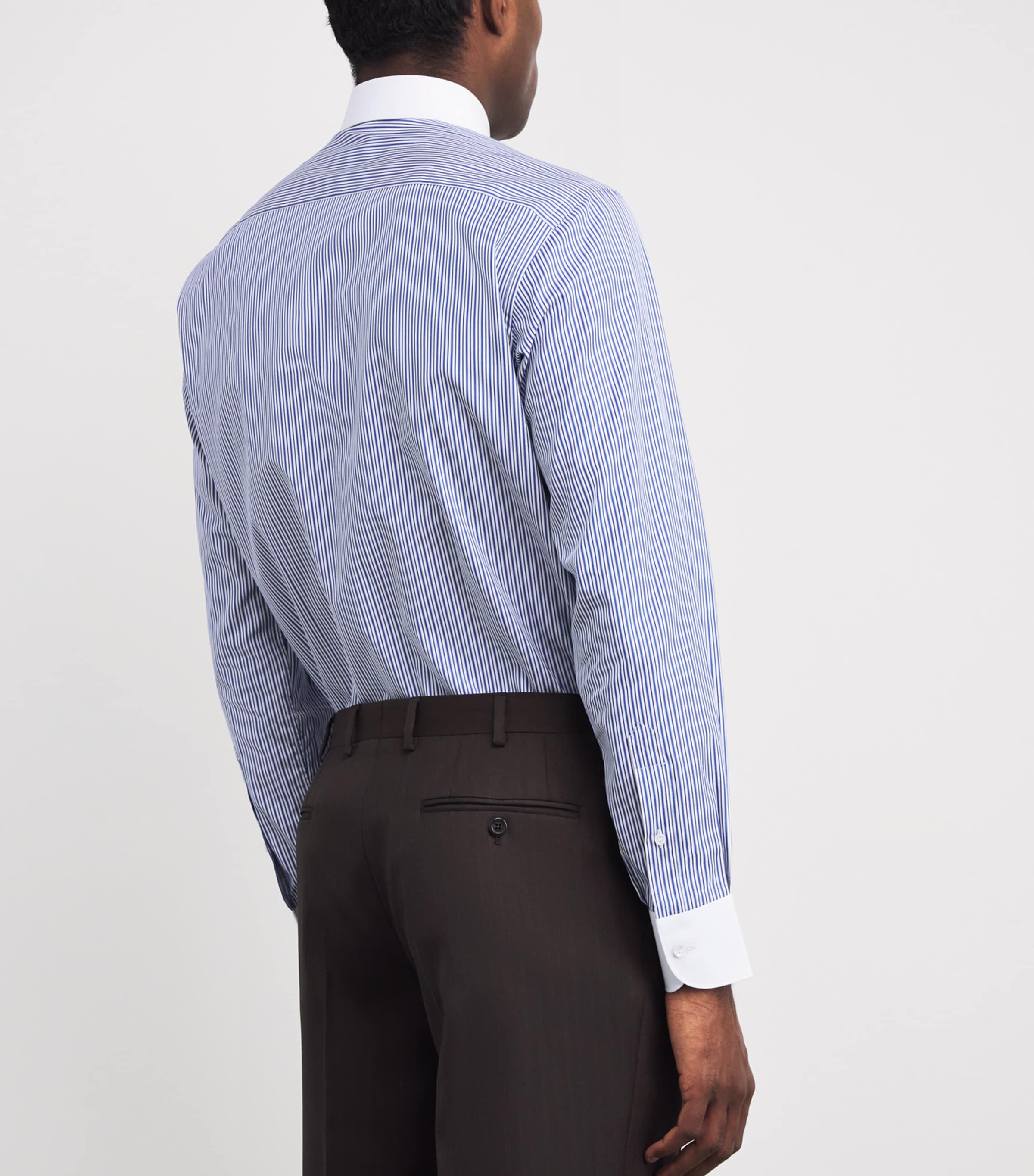 Cotton Stripe Shirt 4190 Image 4