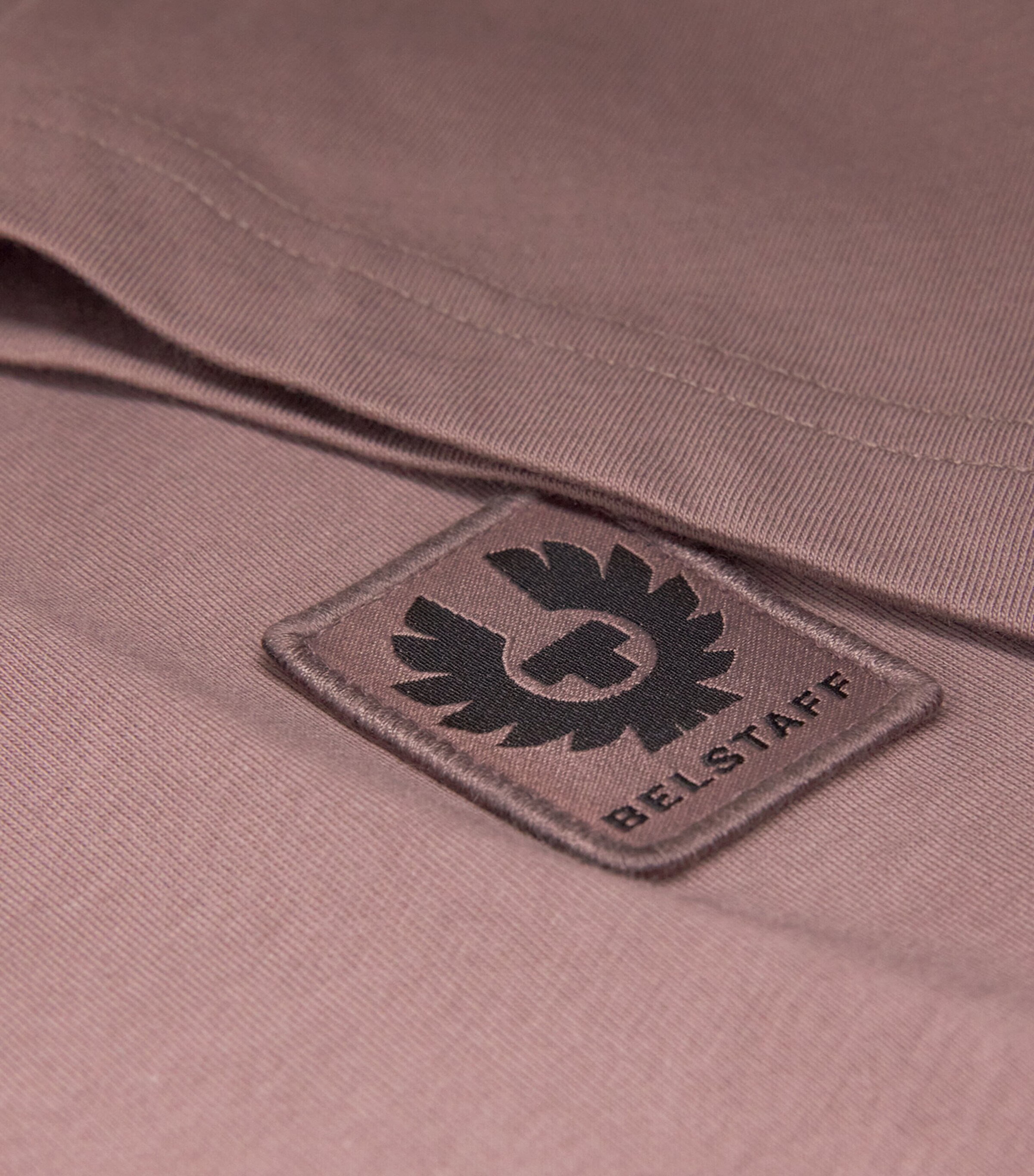 Belstaff Mens Cotton Logo-Applique T-Shirt Asphaltasplt Image 6