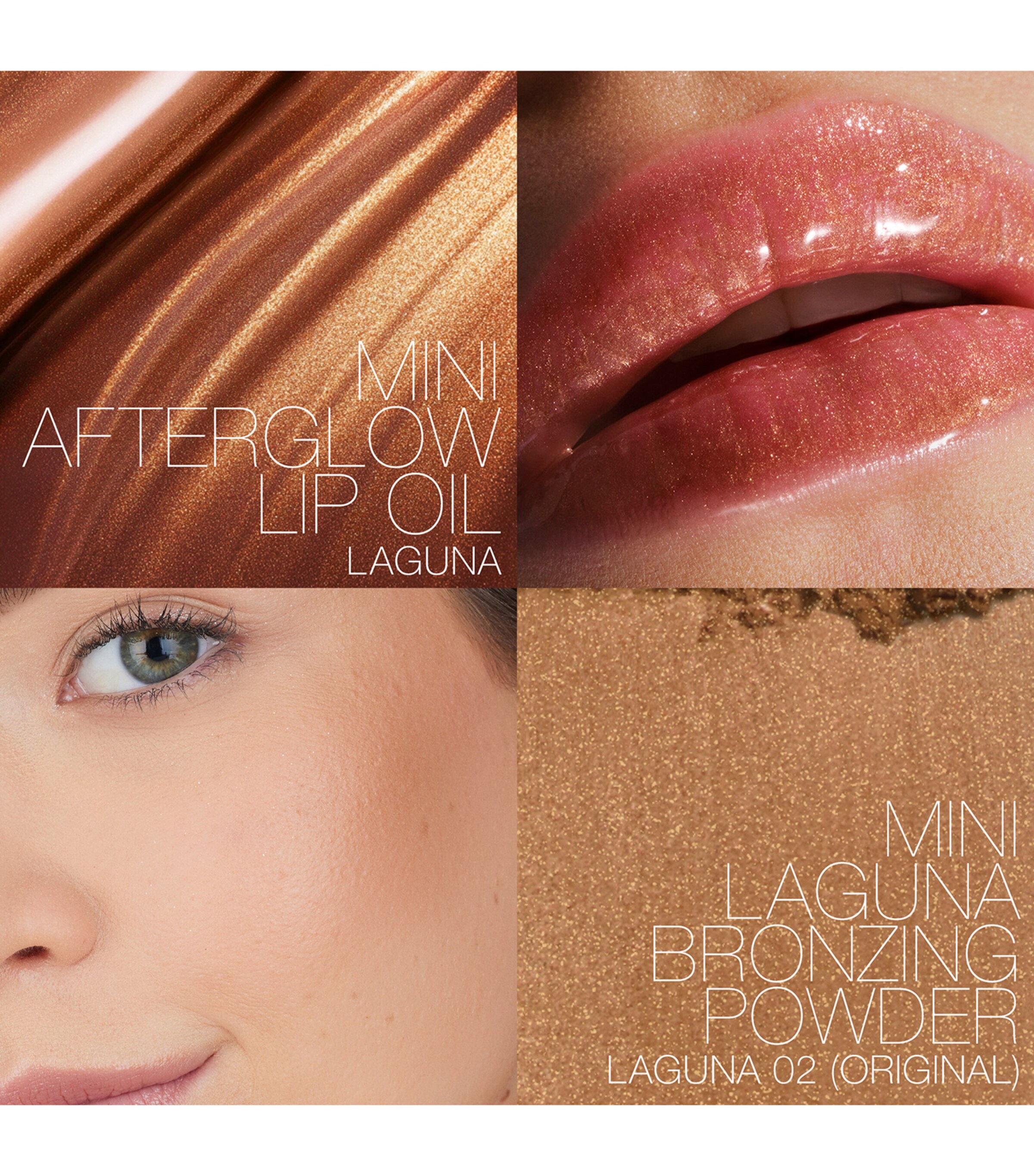 Mini Laguna Bronzer & Lip Oil Duo LAGUNA 02/LAGUNA Image 2