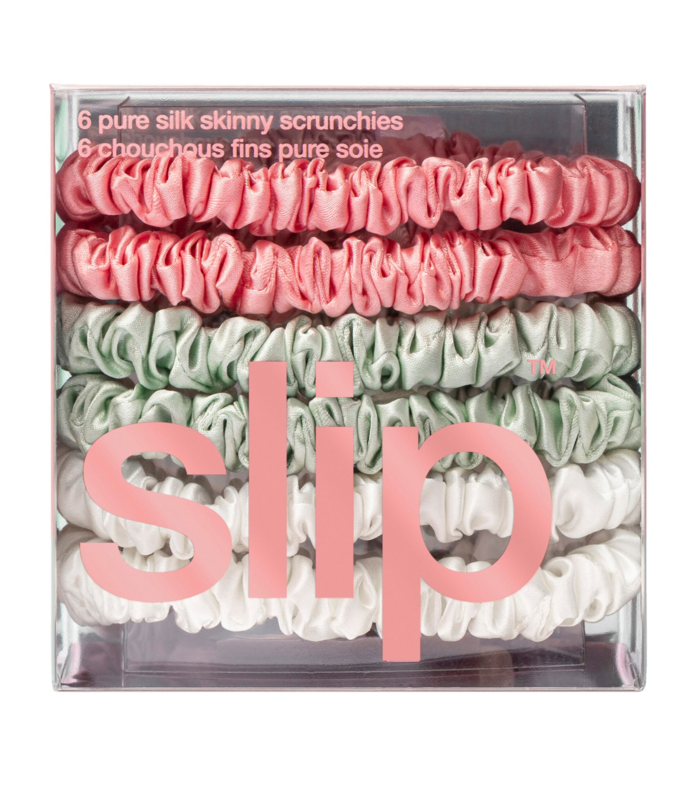 Pure Silk Skinny Scrunchies (Set of 6) BELLEROSE Image 3