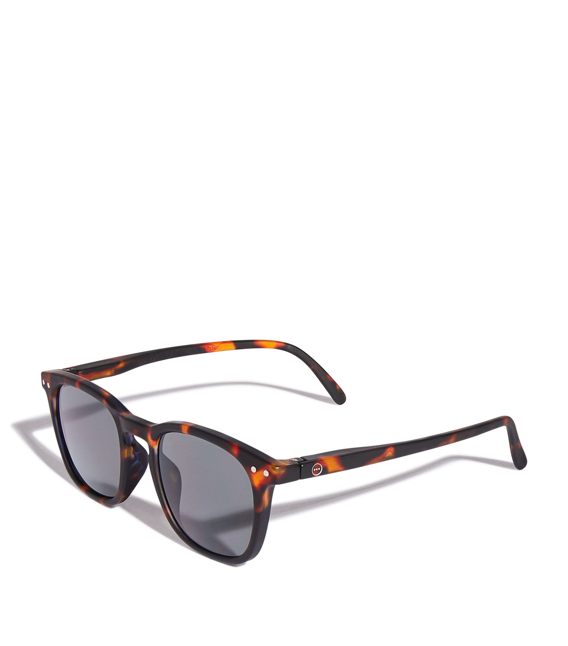 Round Sunglasses TORTOISE SOFT GREY Image 2