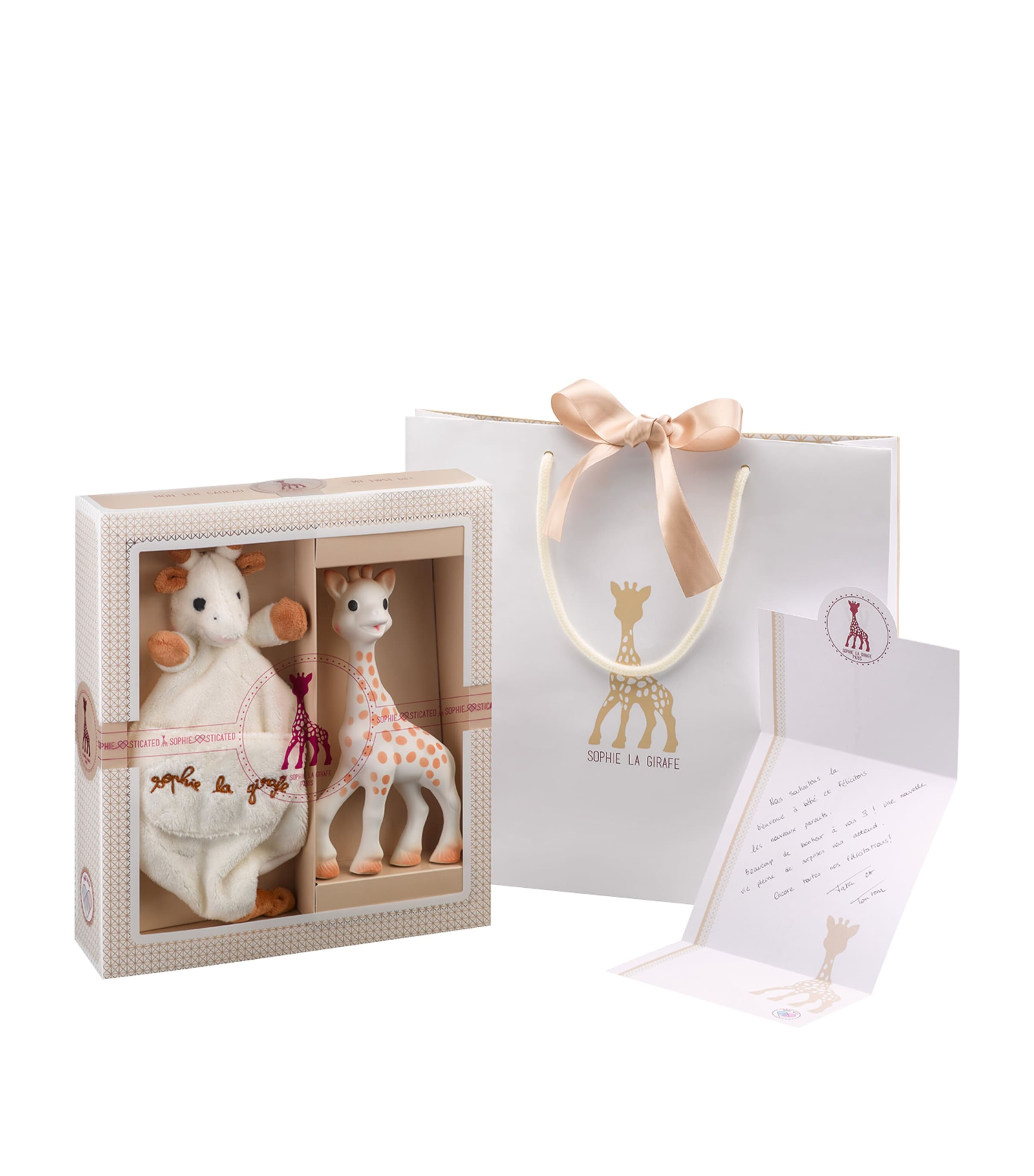 Sophie Comforter And Teething Toy Set CREAM Image 3