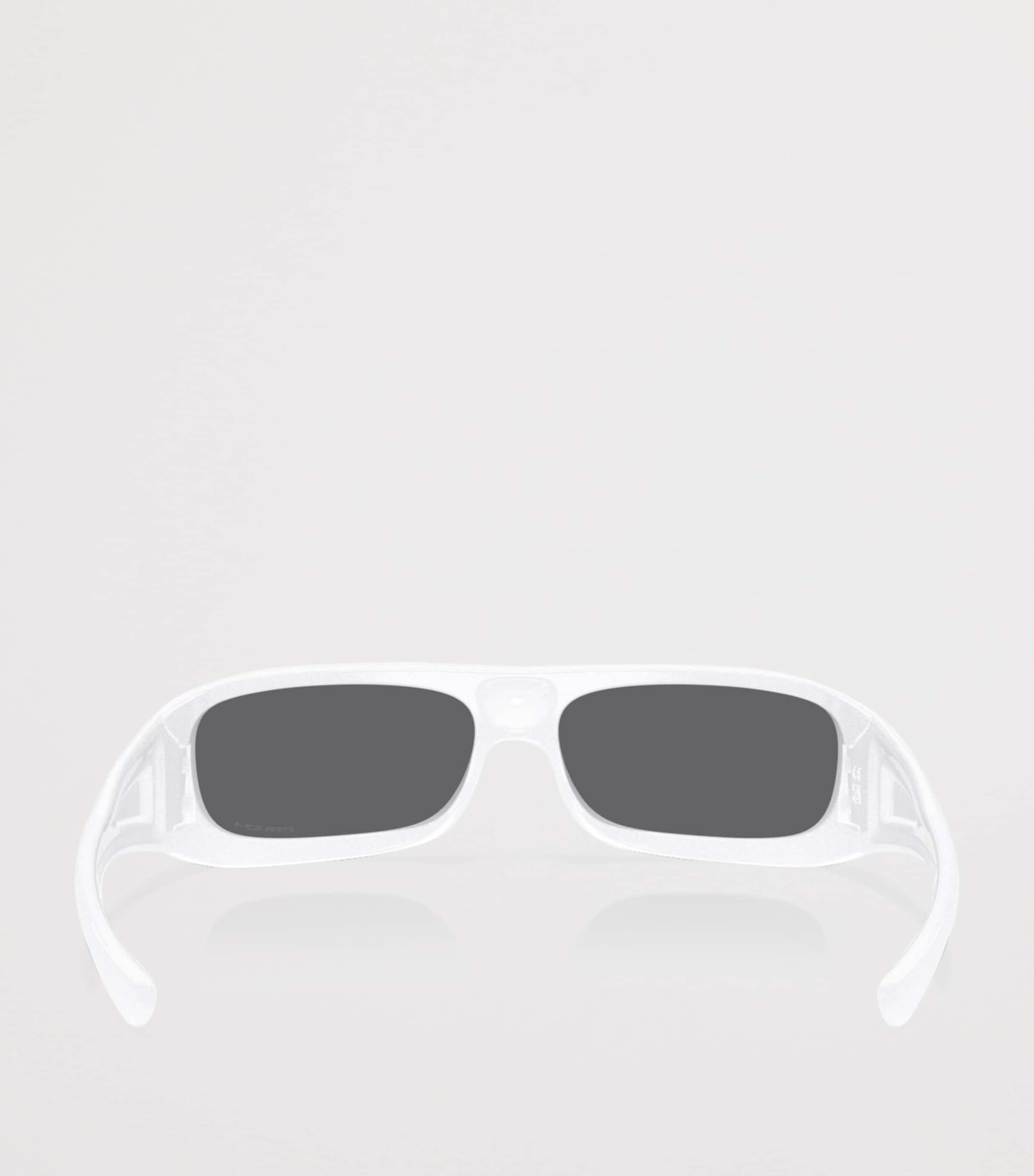 Oakley Permian Rectangle Sunglasses White Image 4