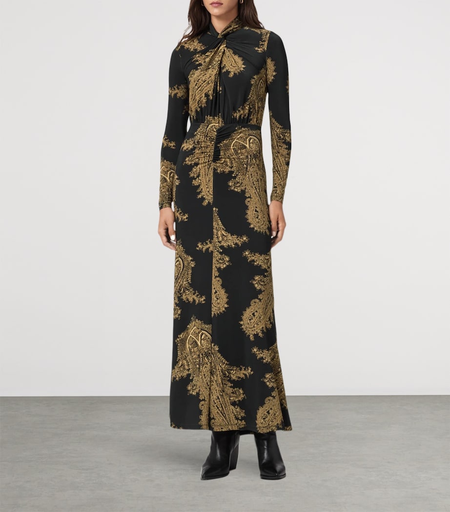 Mina Maxi Dress ELLA BLACK Image 4