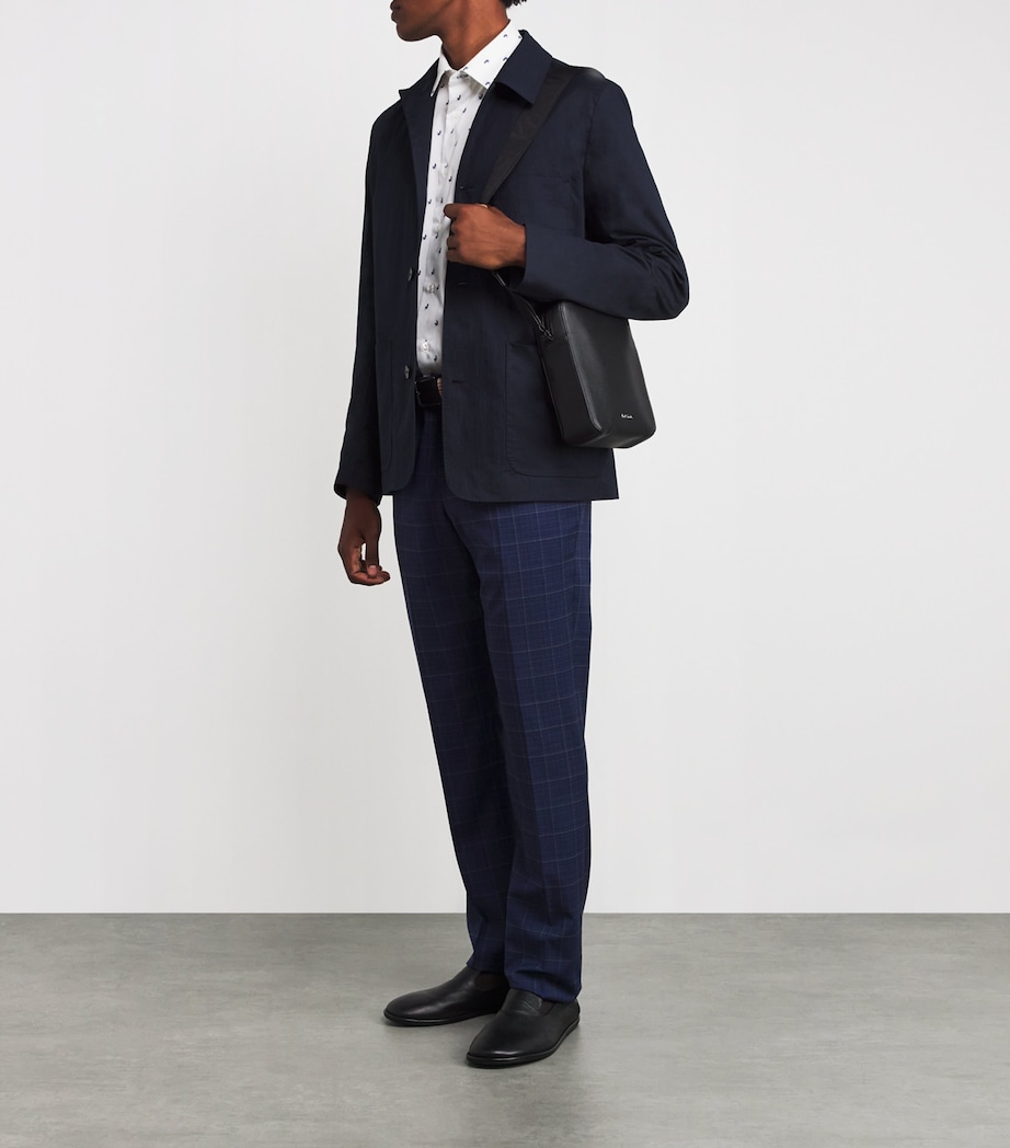 Leather Flight Cross-Body Bag 79_BLACK Image 5