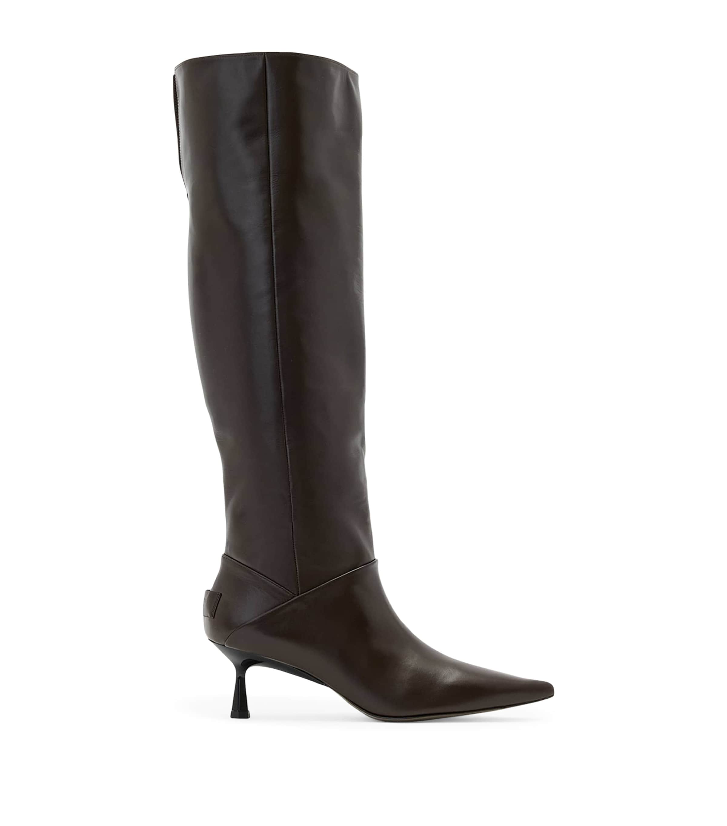 Leather Odyssey Knee-High Boots 60 BROWN Image 1