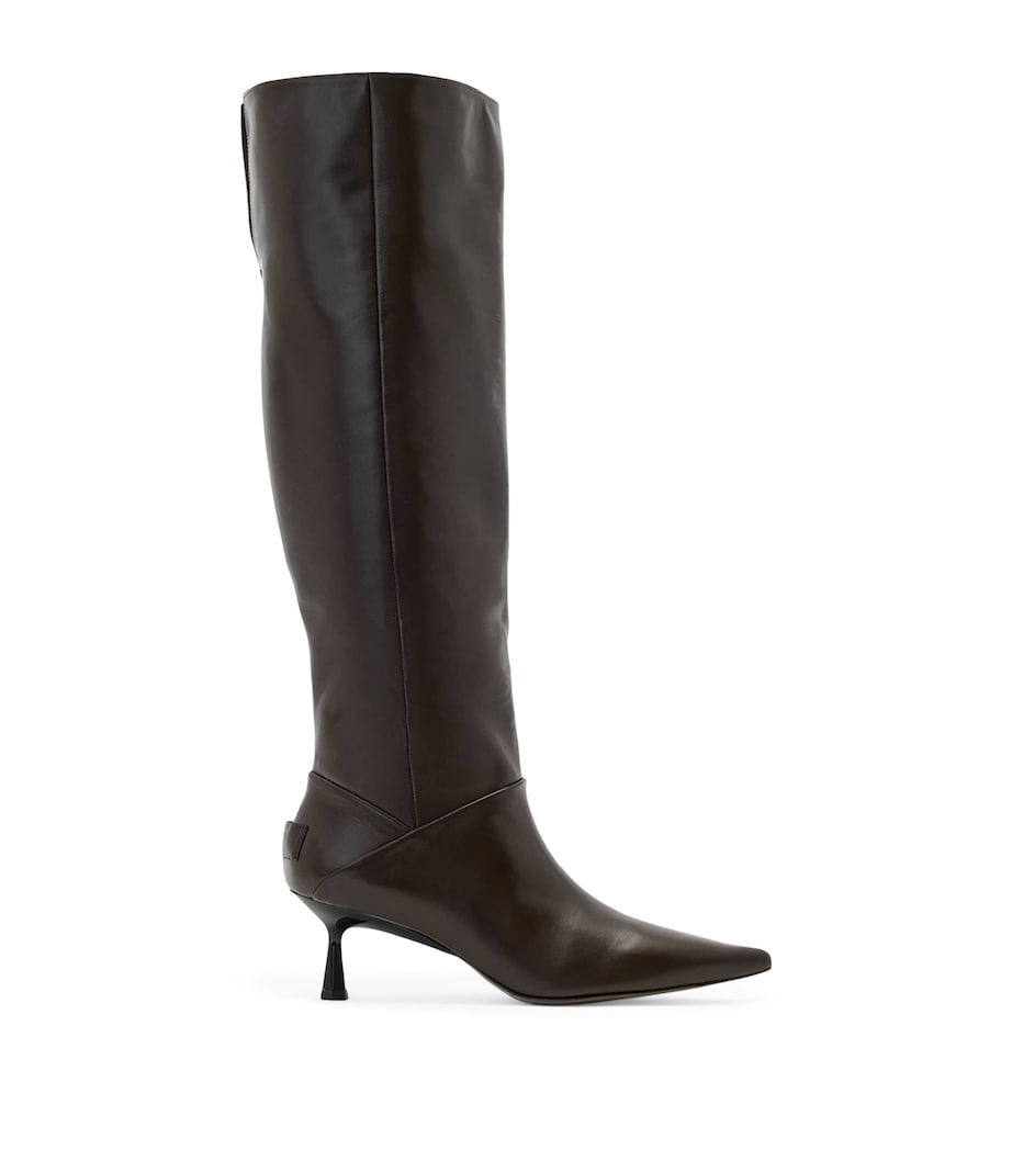 Leather Odyssey Knee-High Boots 60 BROWN Image 1