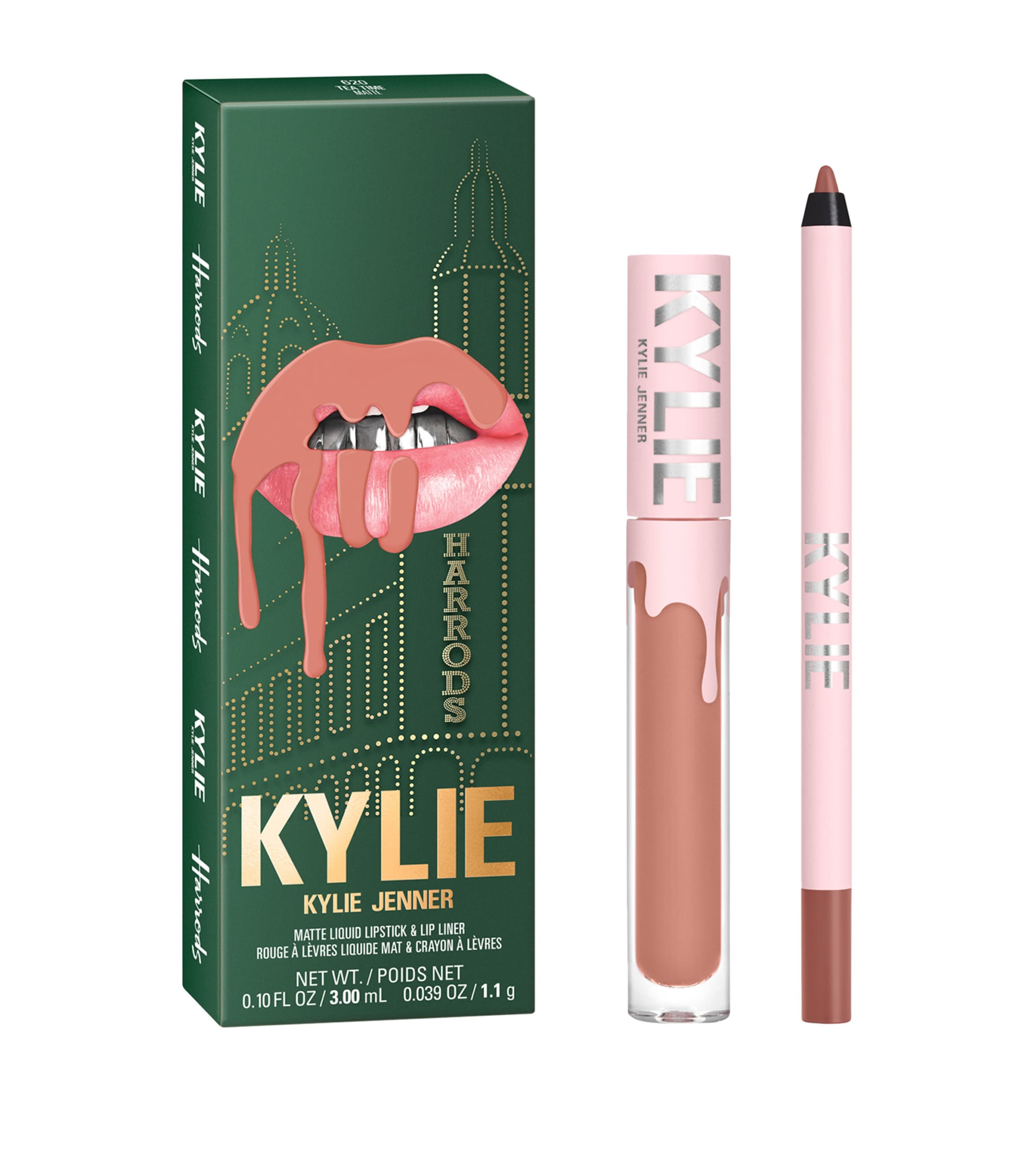 Shop Kylie Cosmetics Exclusively At Harrods -  Matte Lip Kit In Nude