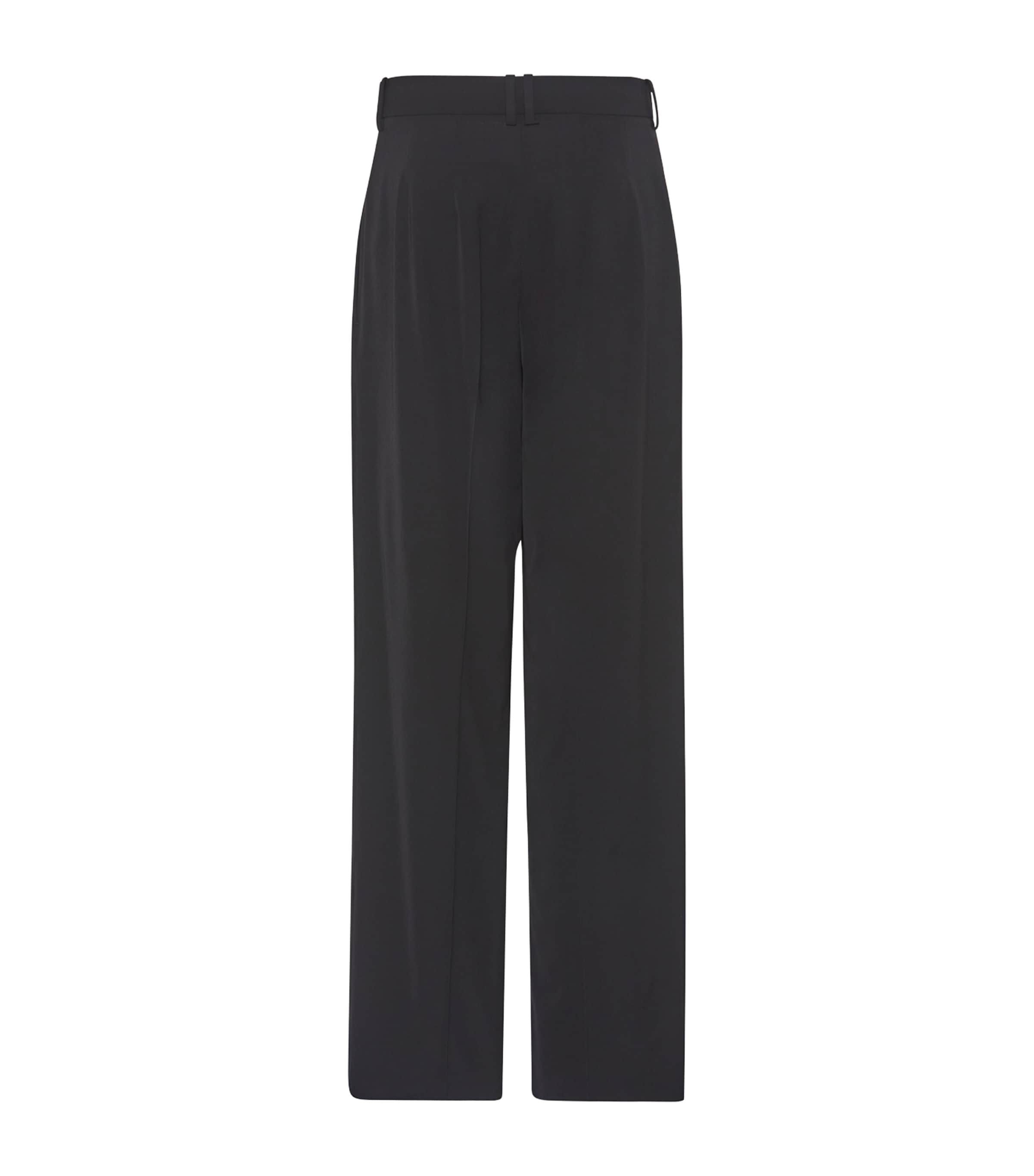 The Row Womens Igor Trousers Black Image 2
