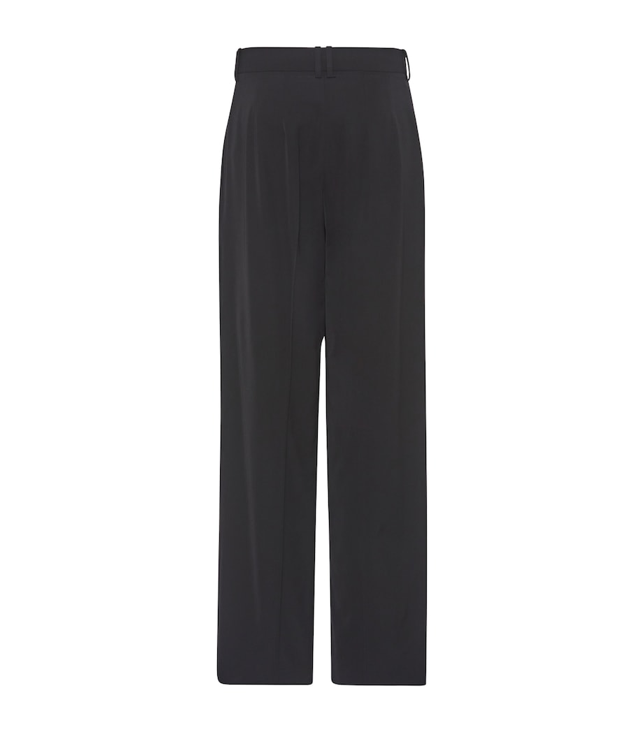 The Row Womens Igor Trousers Black Image 2