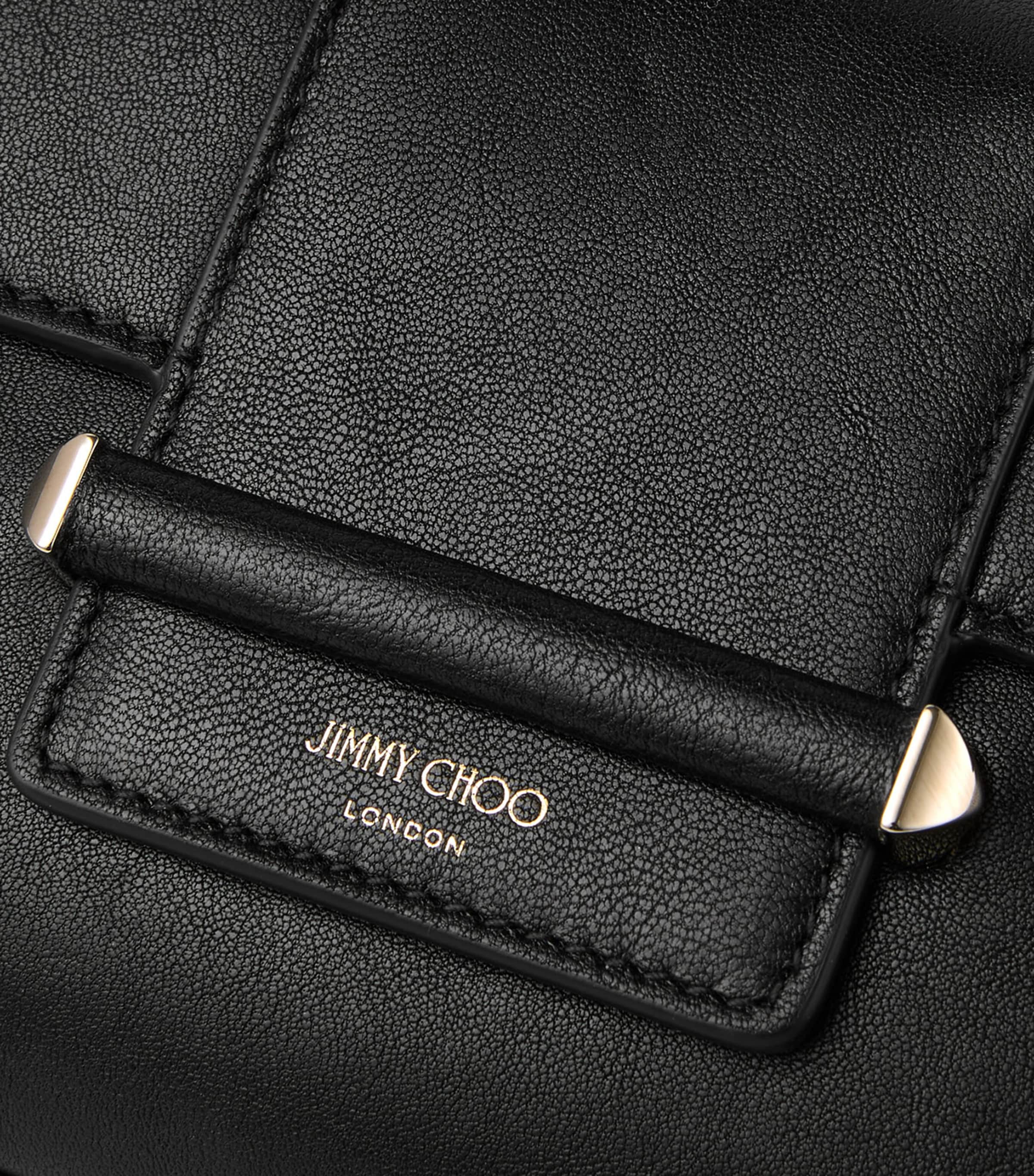 Bar Mini Chain Wallet BLACK/SHINY GOLD Image 5