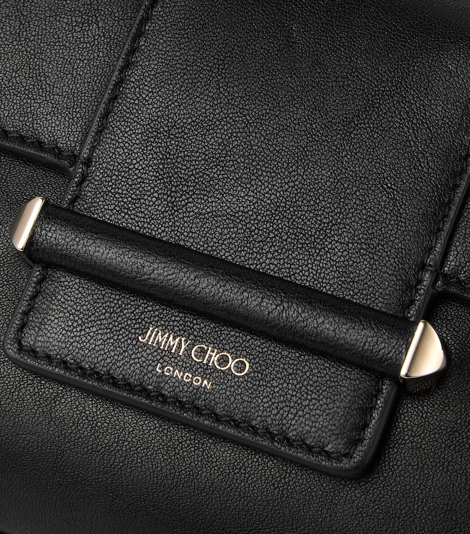 Bar Mini Chain Wallet BLACK/SHINY GOLD Image 5