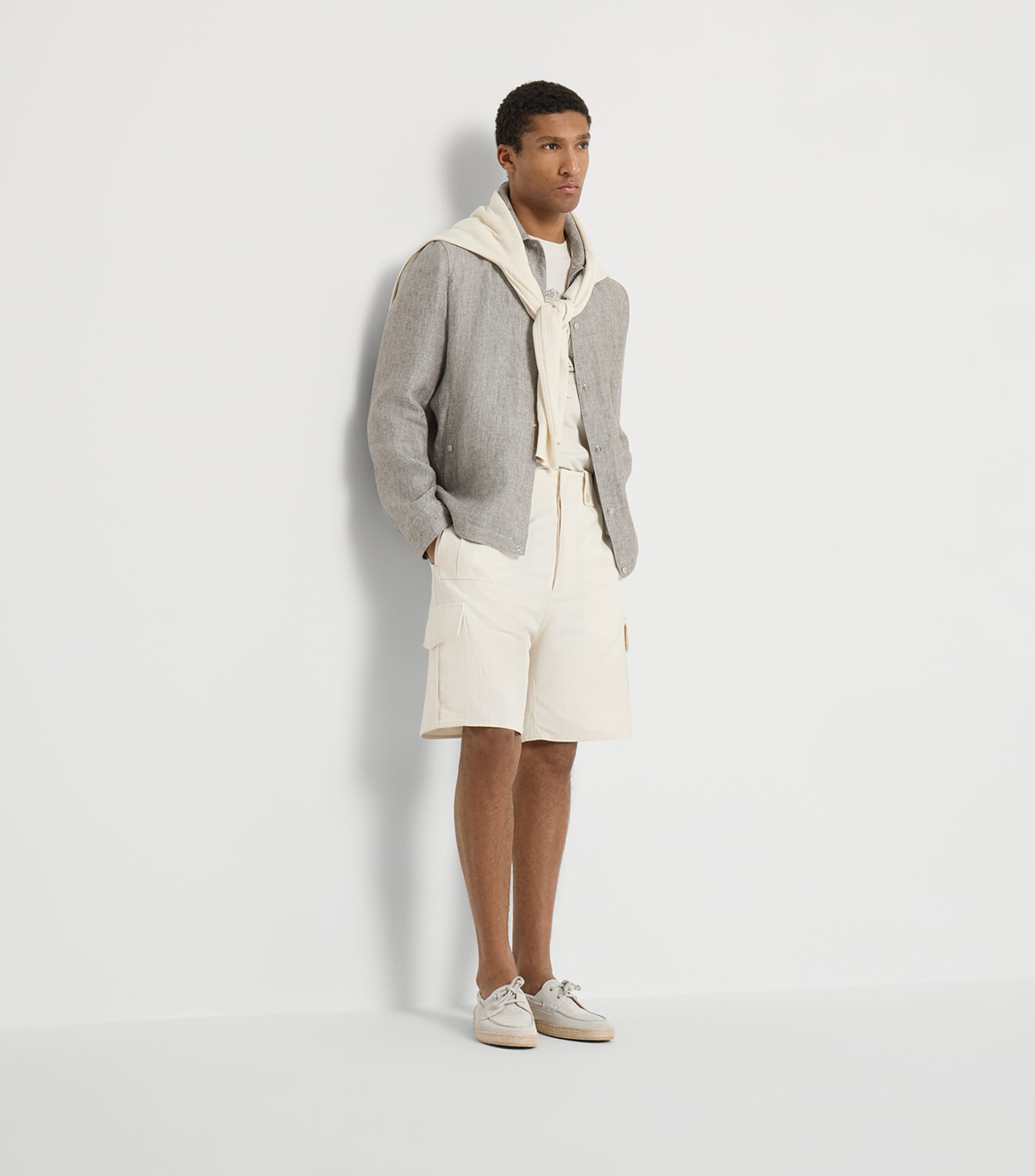 Brunello Cucinelli Suede Penny Loafer Espadrilles Image 2