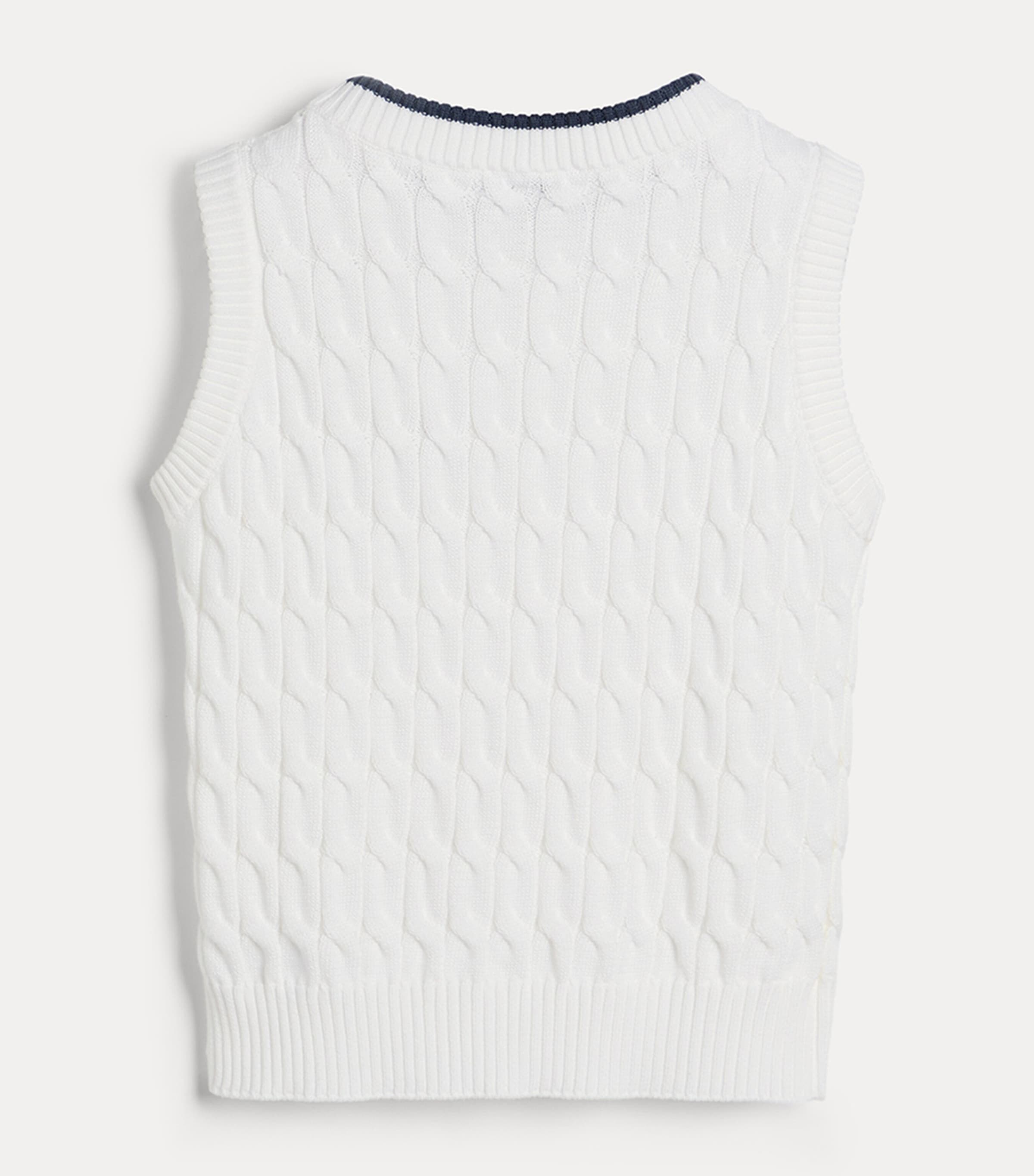 Brunello Cucinelli Cotton Cable-knit Sweater Vest