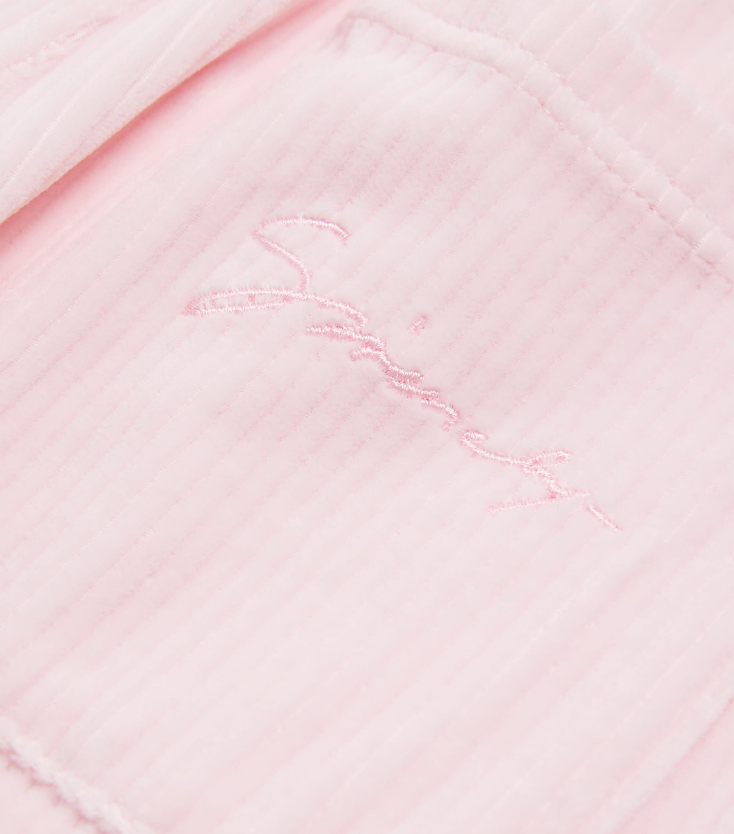 Corduroy Script Logo Sweatpants (4-12+ Years) MARSHMALLOW Image 3