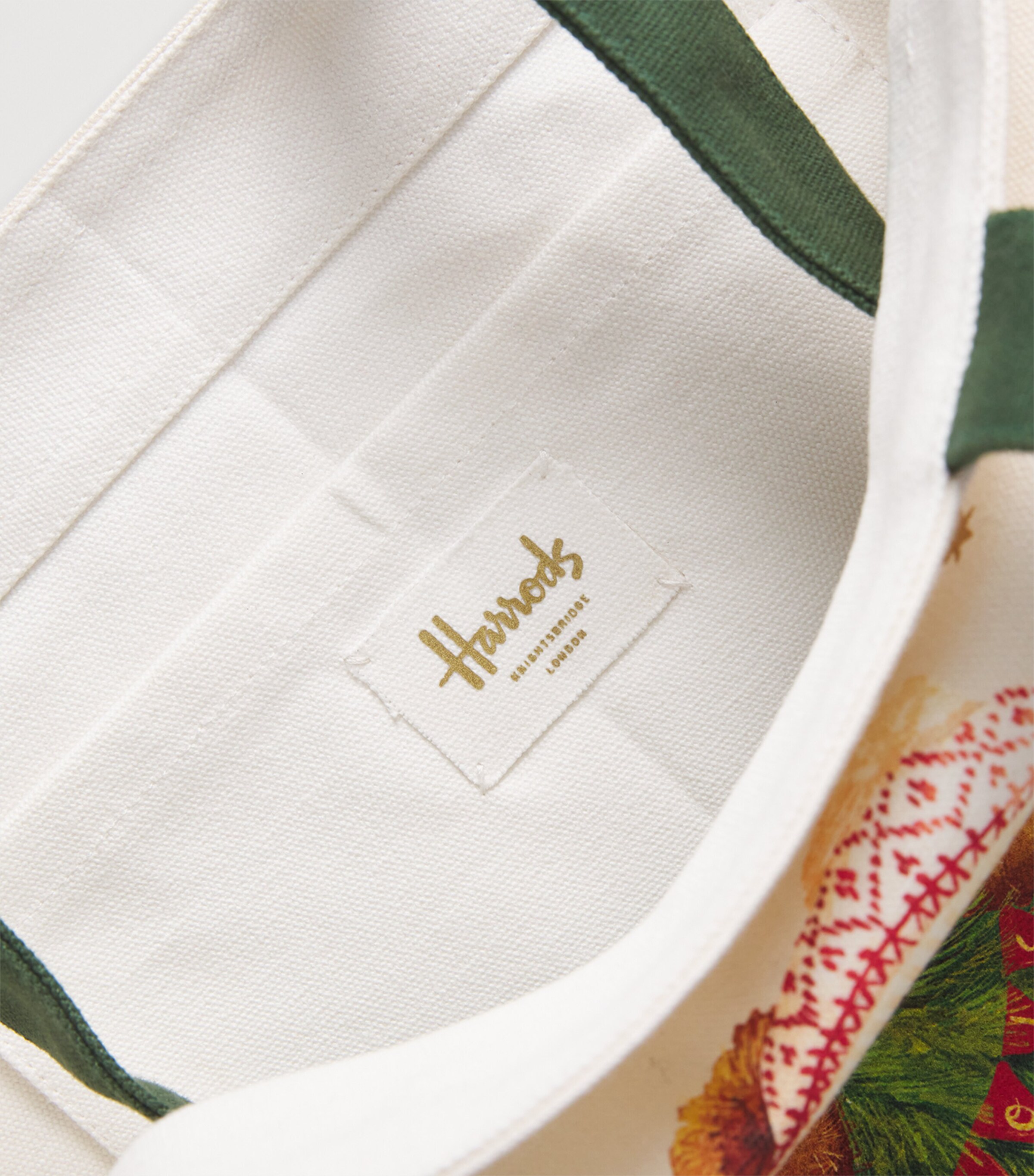 Christmas Bear Tote Bag NEUTRAL Image 3