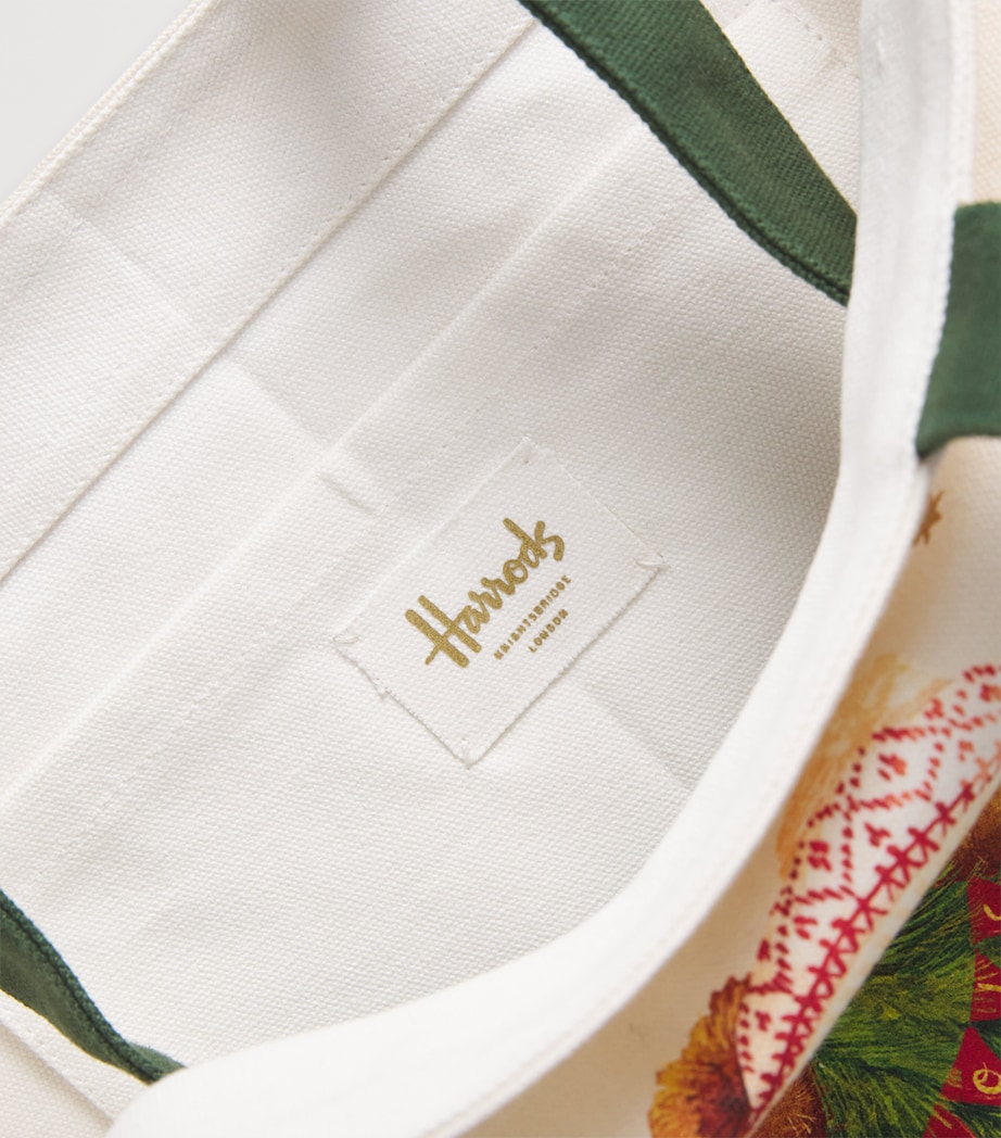 Christmas Bear Tote Bag NEUTRAL Image 3