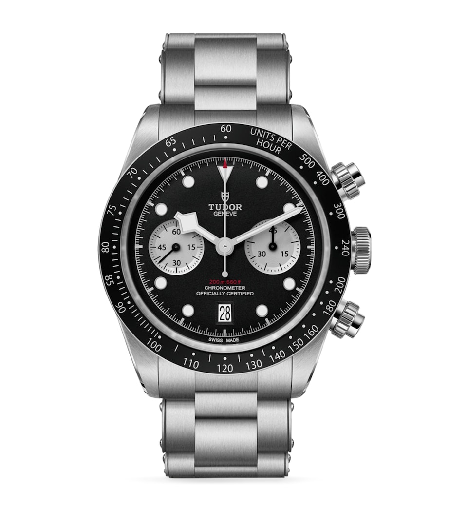 TUDOR Black Bay Chrono Stainless Steel Watch 41mm Black Image 1