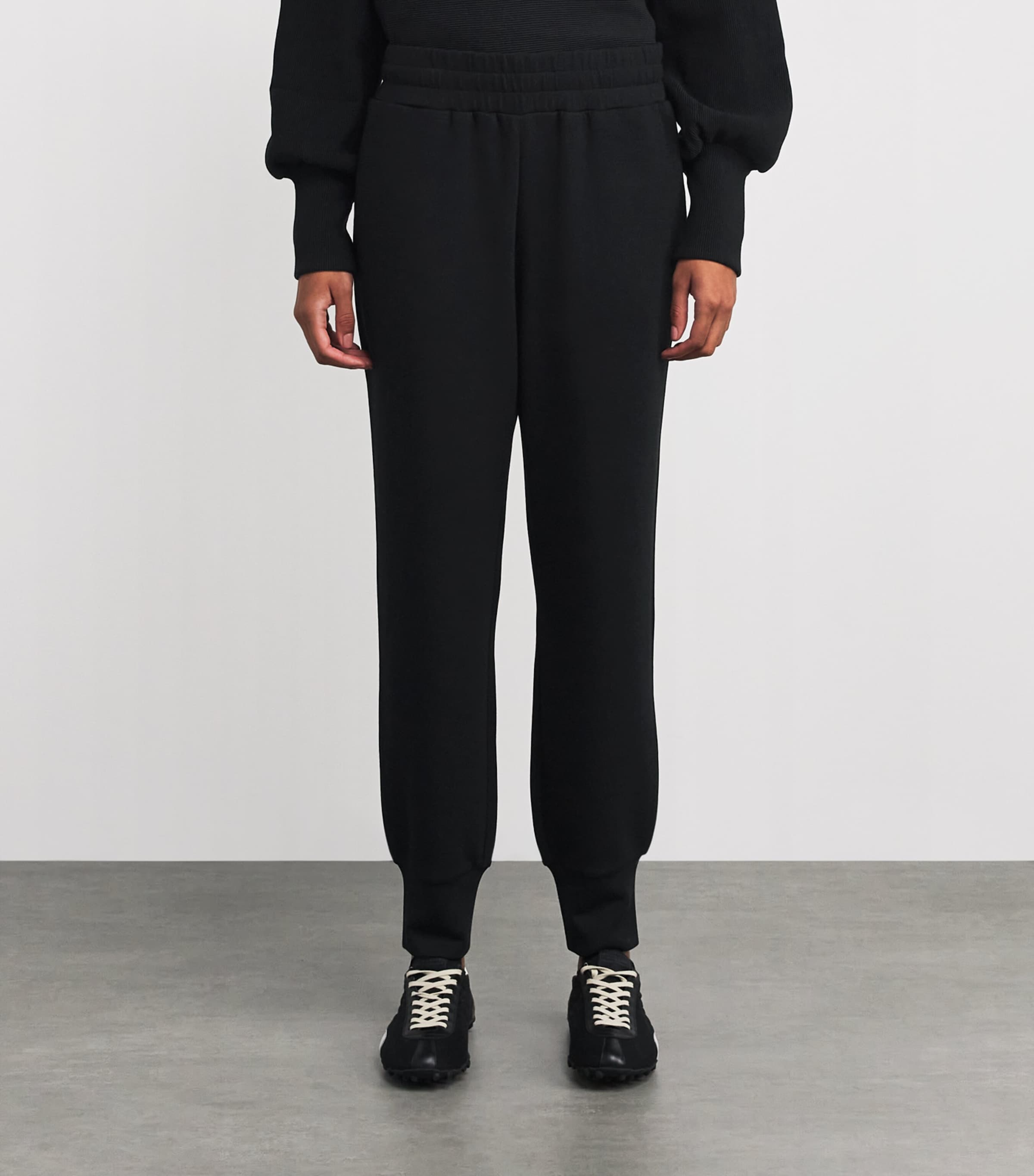 Varley Womens The Slim Cuff Sweatpants Black Image 3