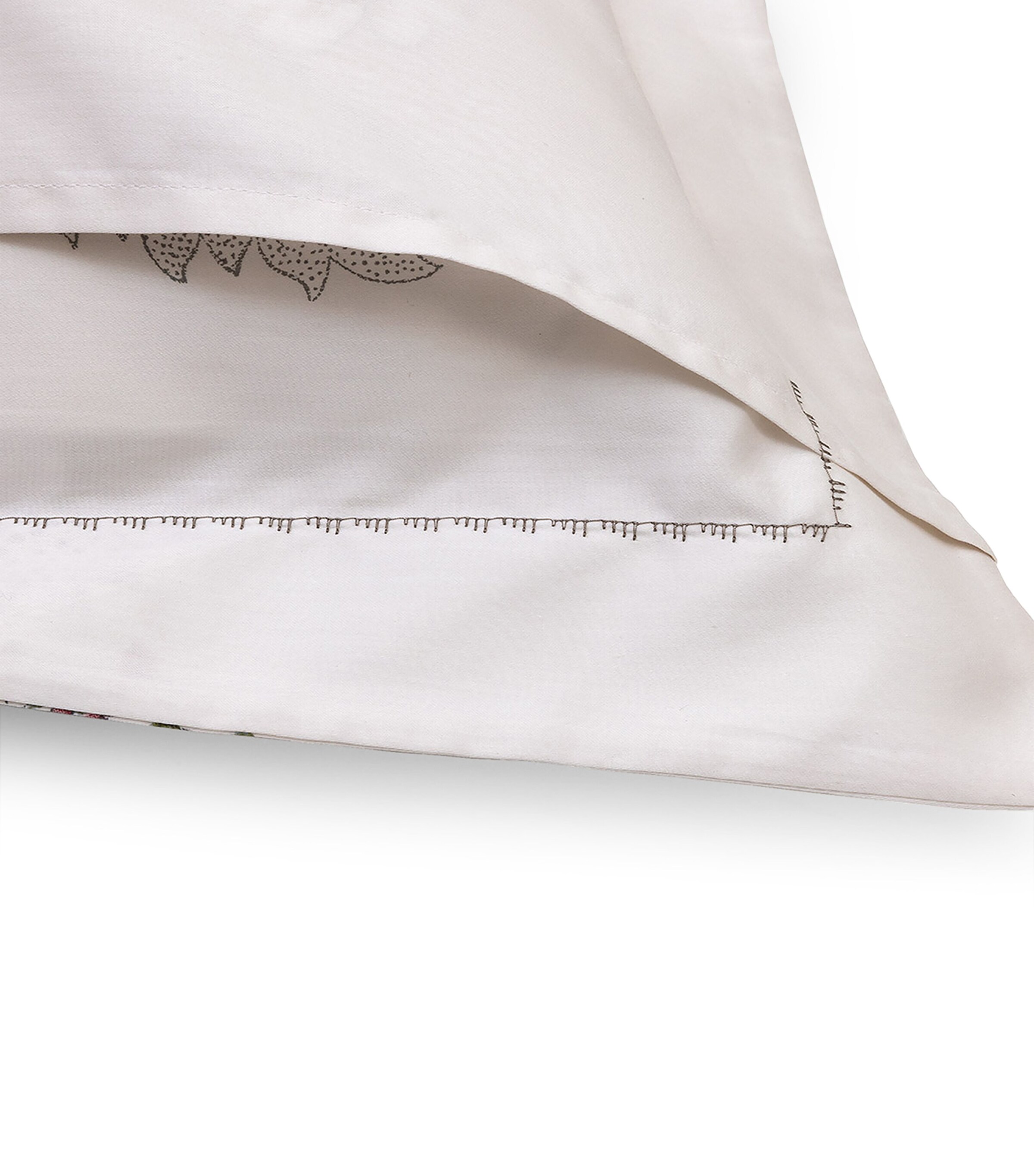 Yves Delorme Corolles Square Pillowcase (65cm x 65cm) Multicoloured Image 4