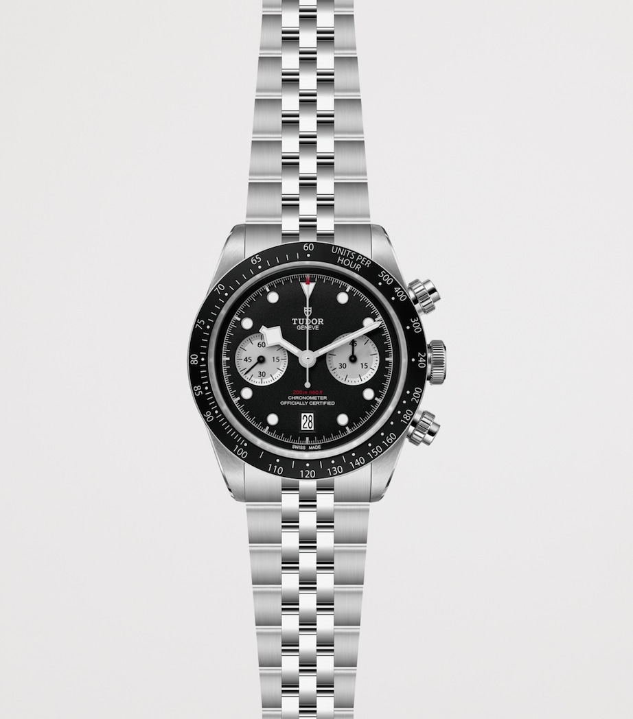 Black Bay Chrono Stainless Steel Watch 41mm BLACK Image 2