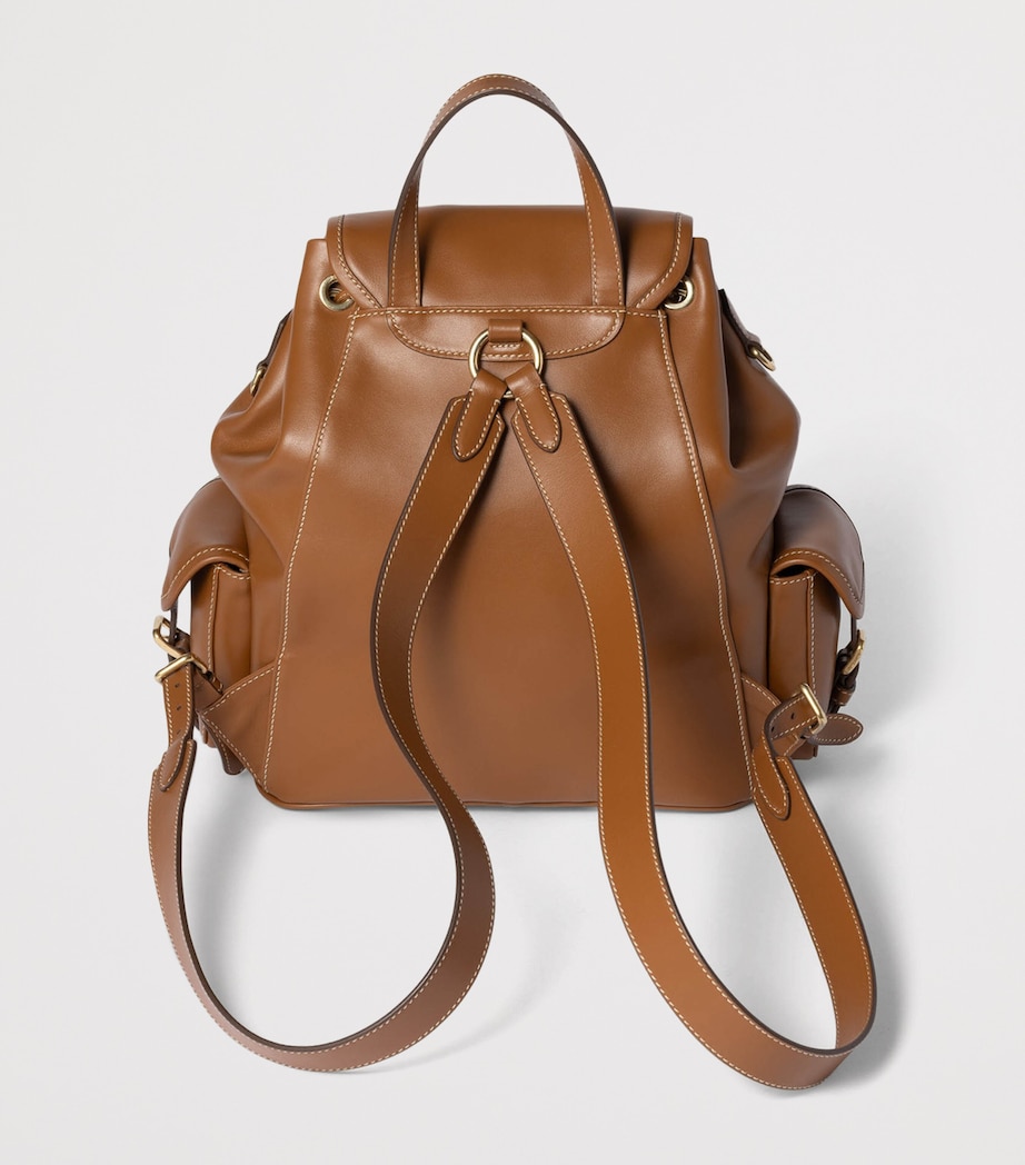 Leather Backpack F0046 Image 3
